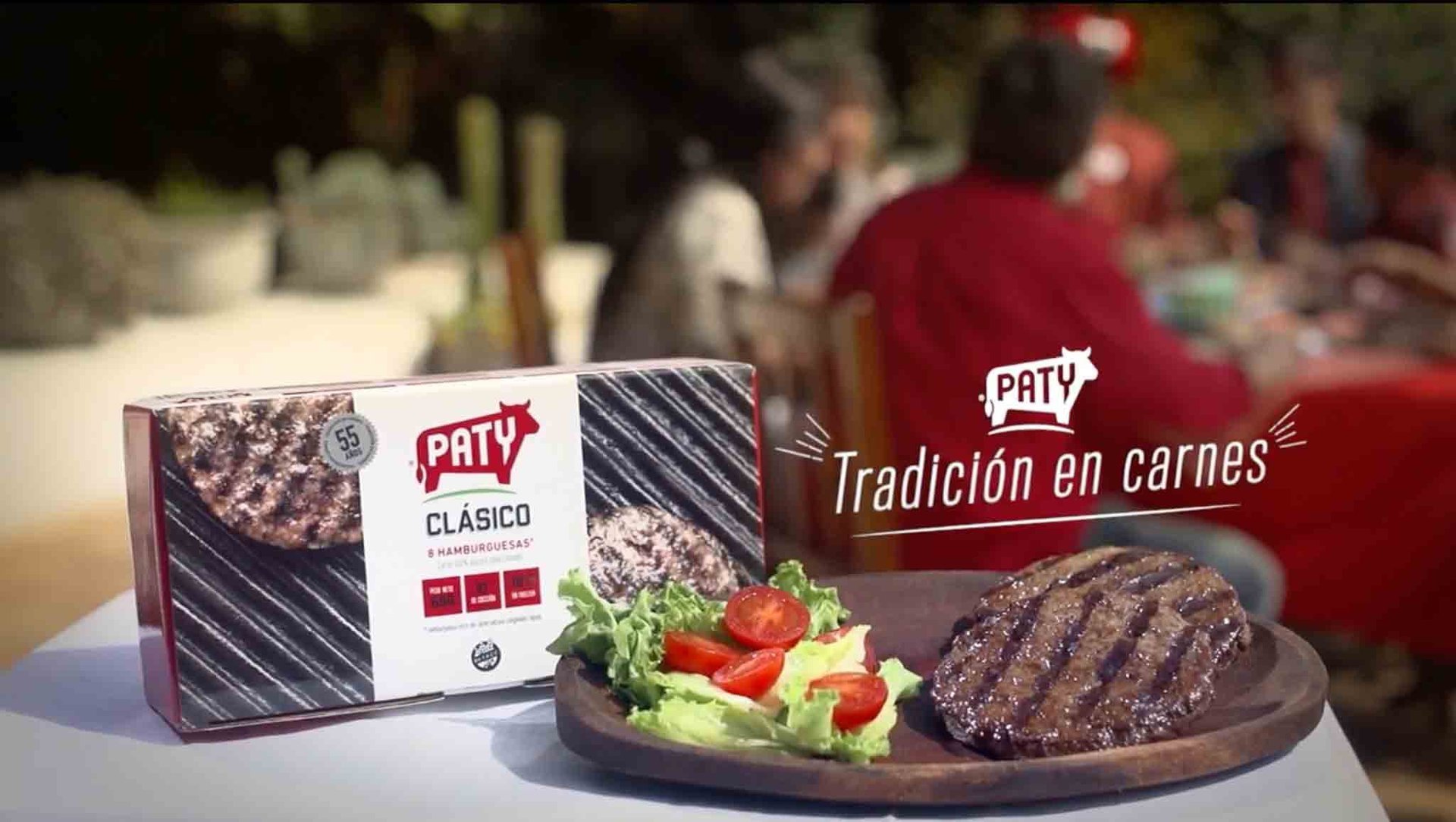 Frame from the commercial for Paty – cinematography by Mateo Sánchez Luna