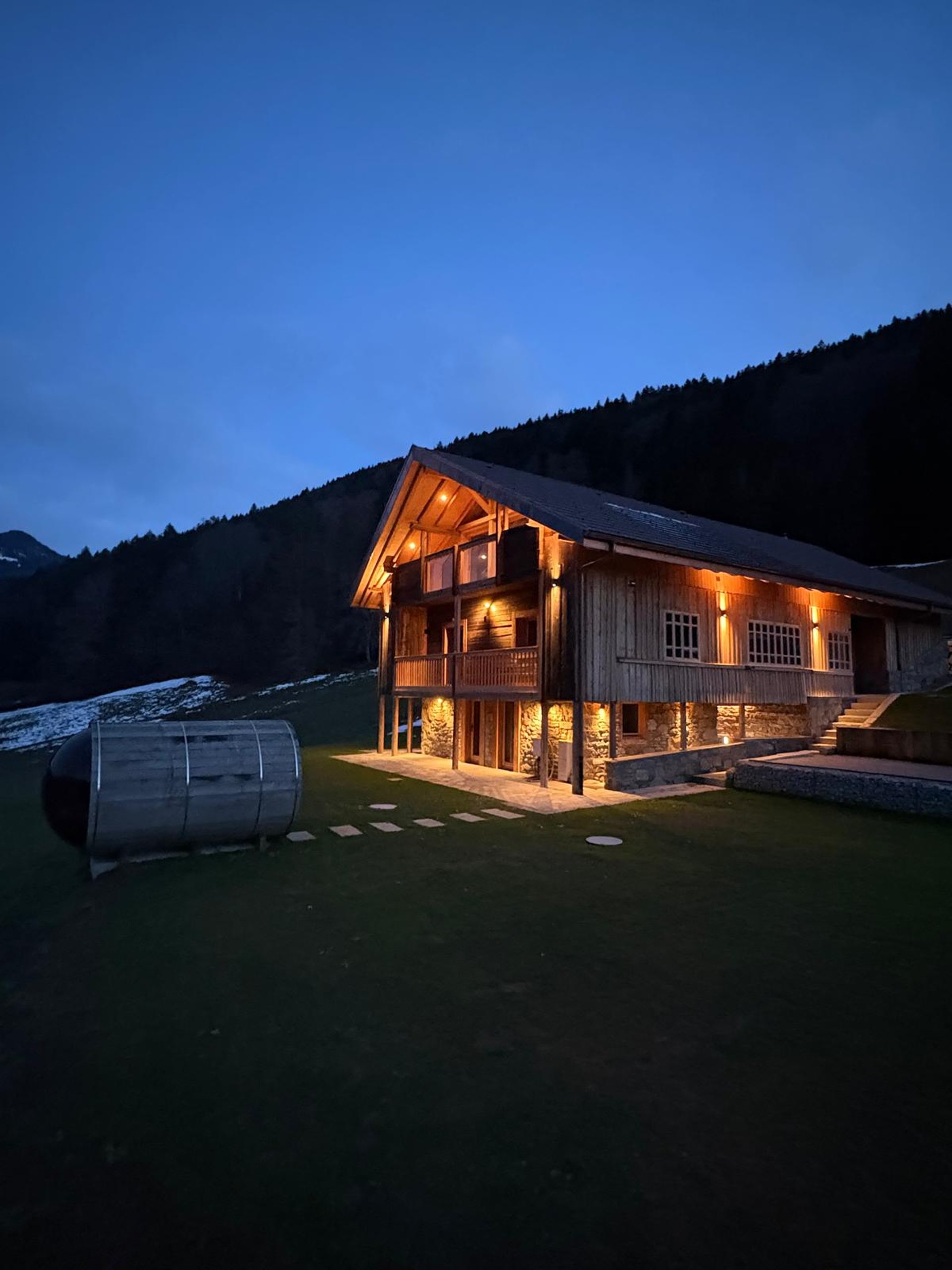 mountain range under blue sky