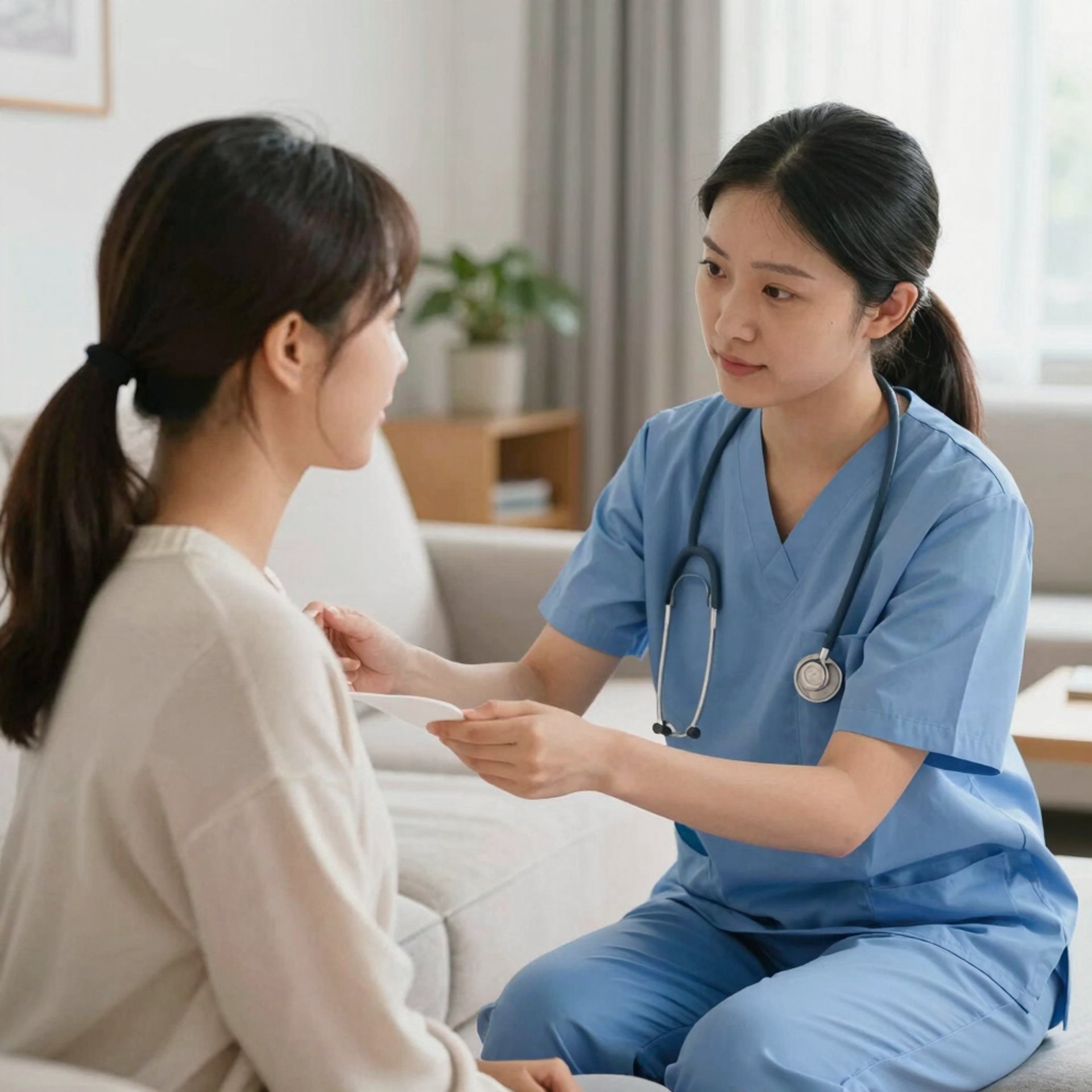 an abstract photo of a curved building with a blue sky in the background