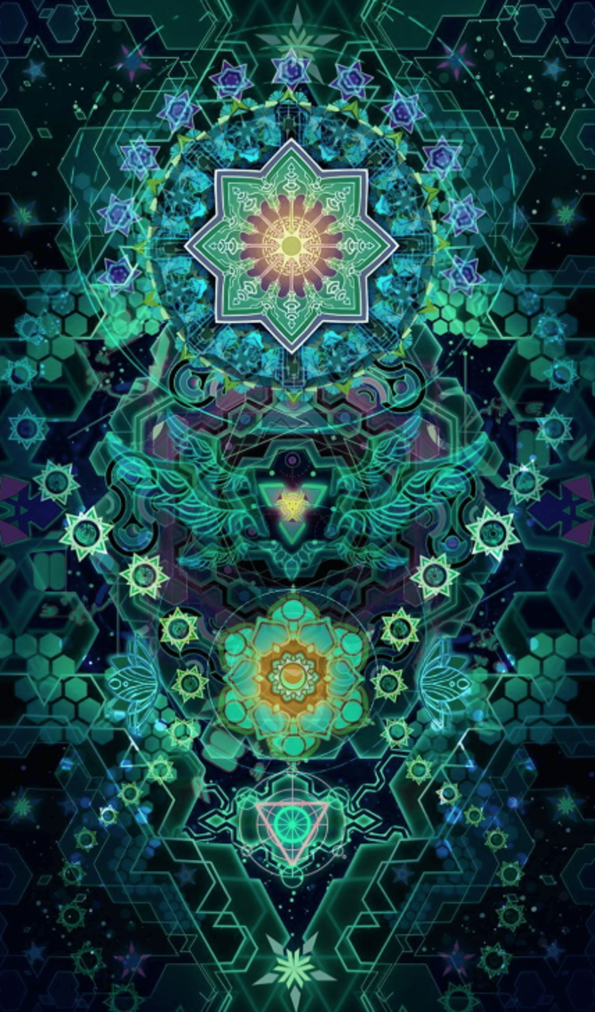 an abstract photo of a curved building with a blue sky in the background