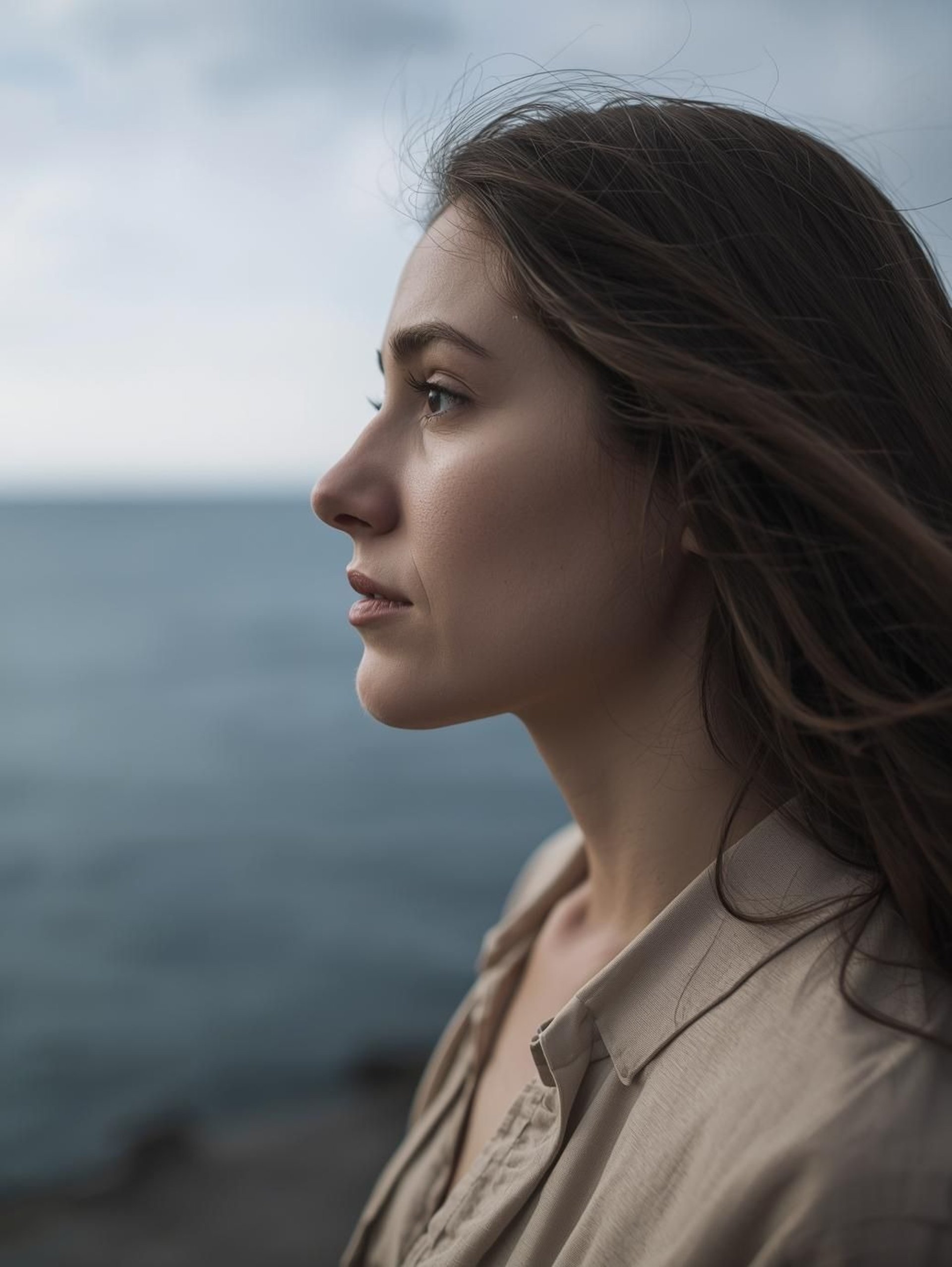 an abstract photo of a curved building with a blue sky in the background