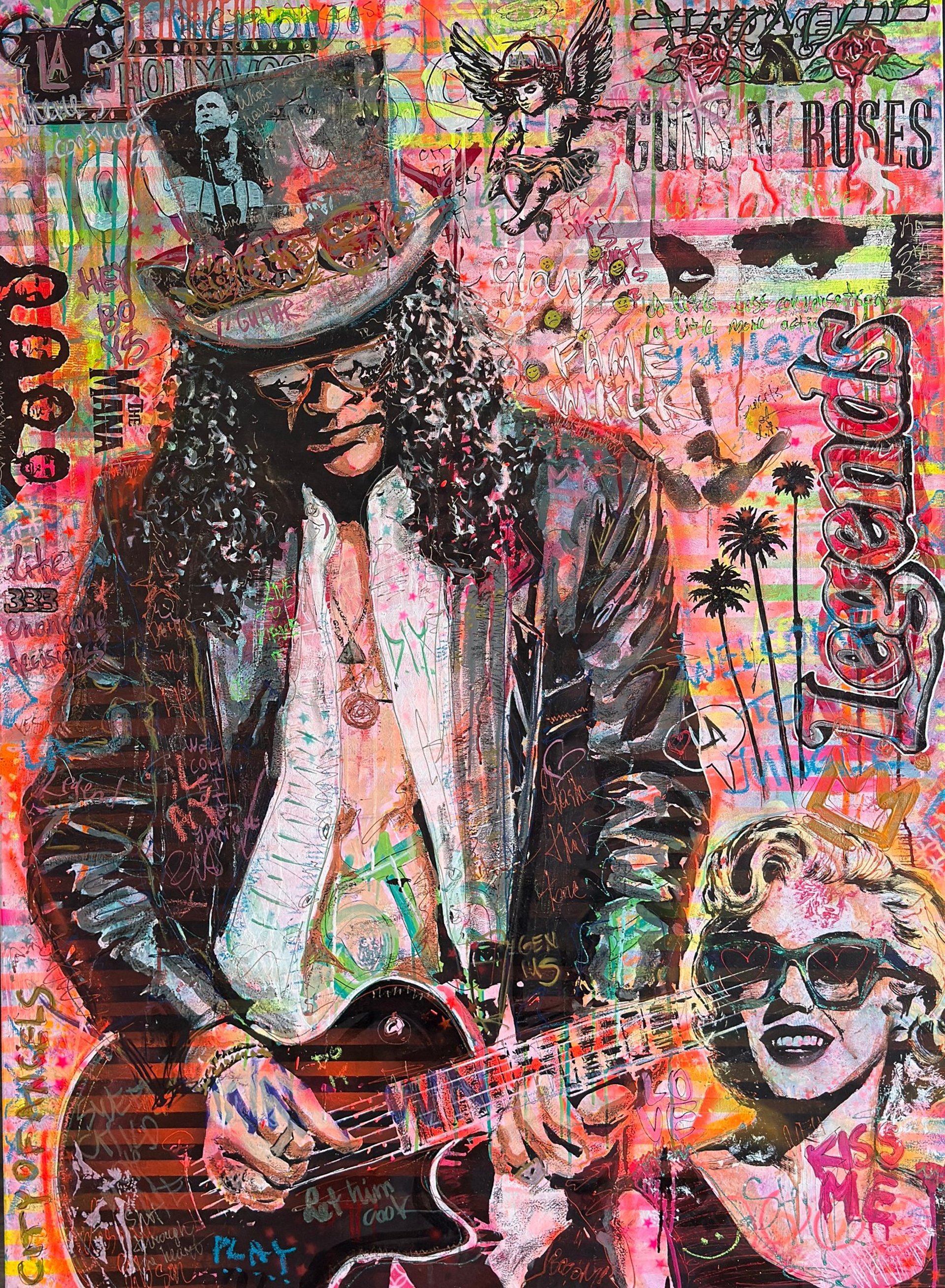 woman holding dried flower