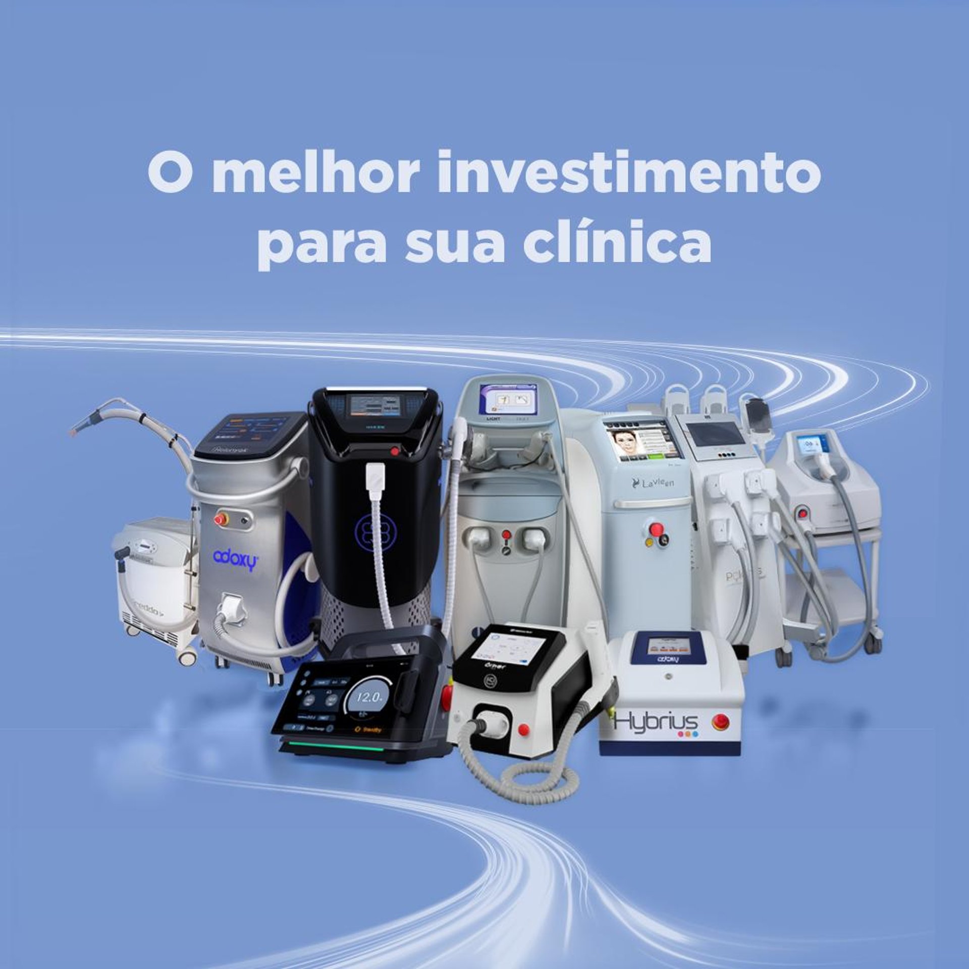 a woman laying on top of a bed with a hair dryer