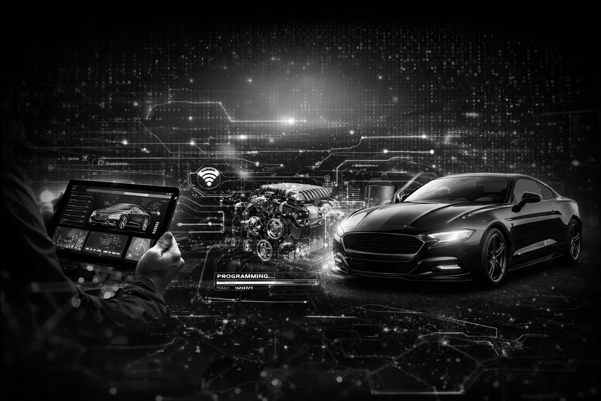 black and white bed linen