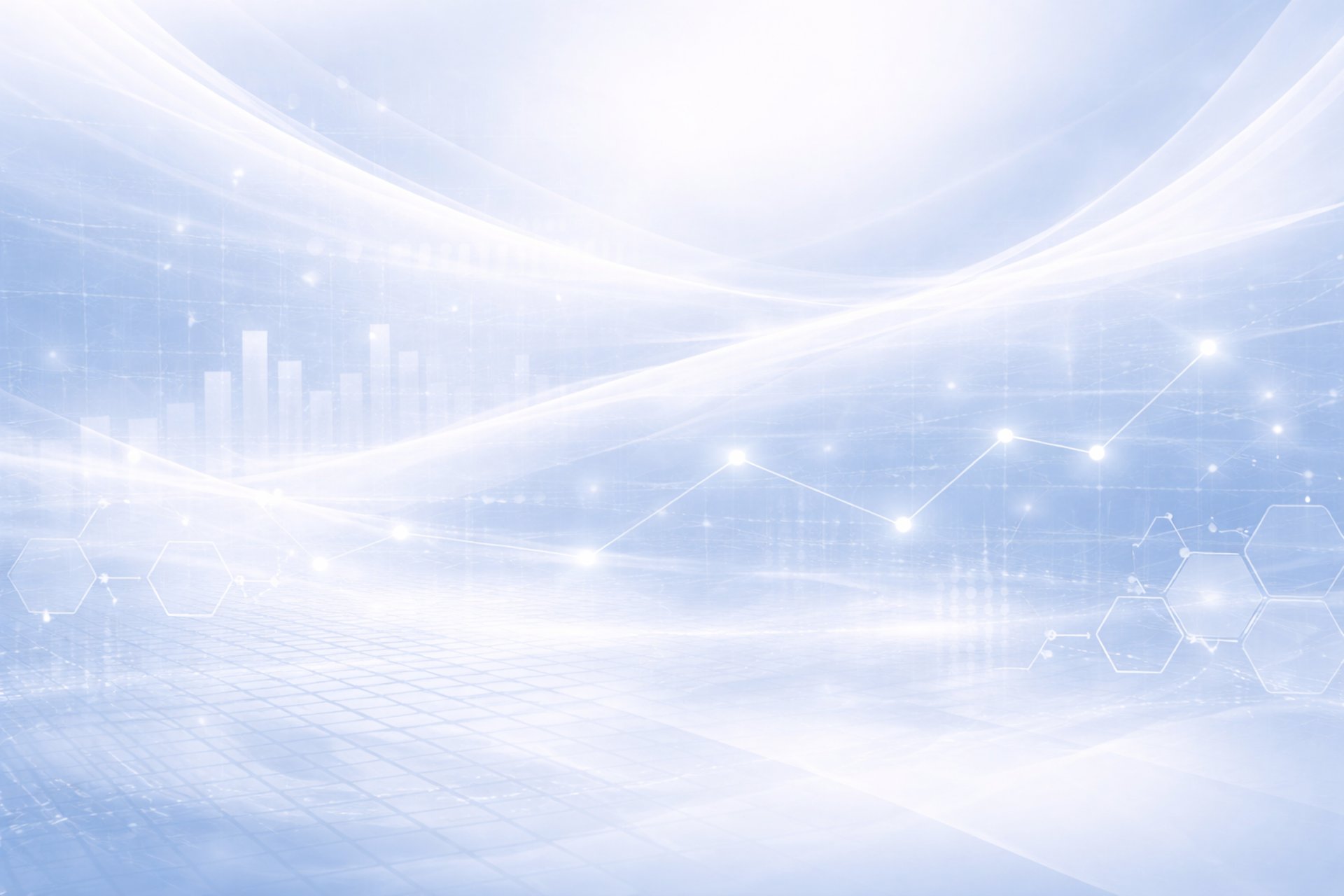 an abstract photo of a curved building with a blue sky in the background