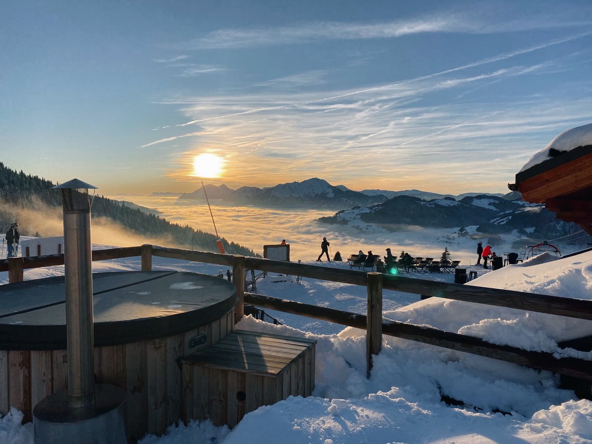 woman wearing yellow long-sleeved dress under white clouds and blue sky during daytime