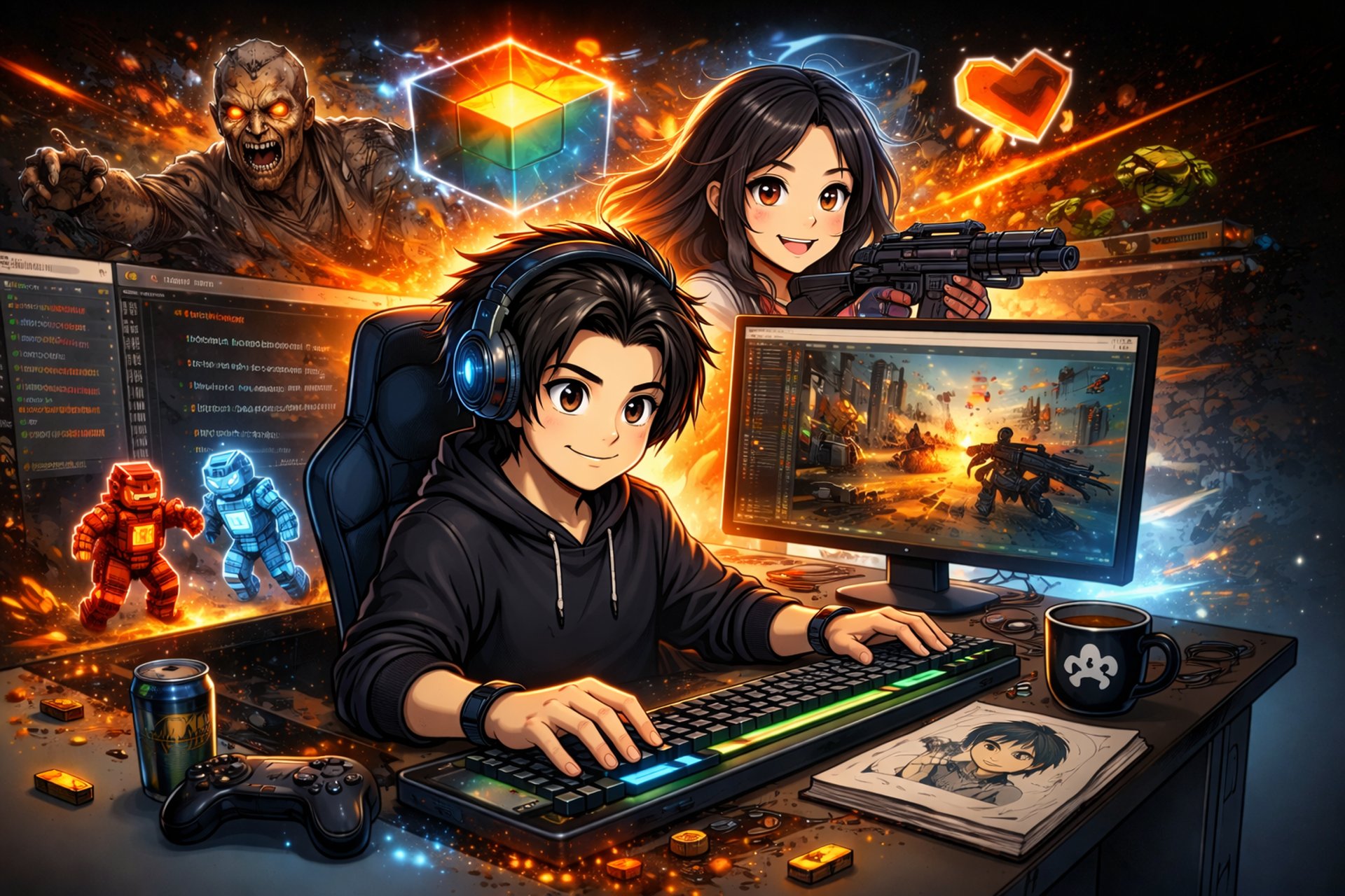 black and white bed linen