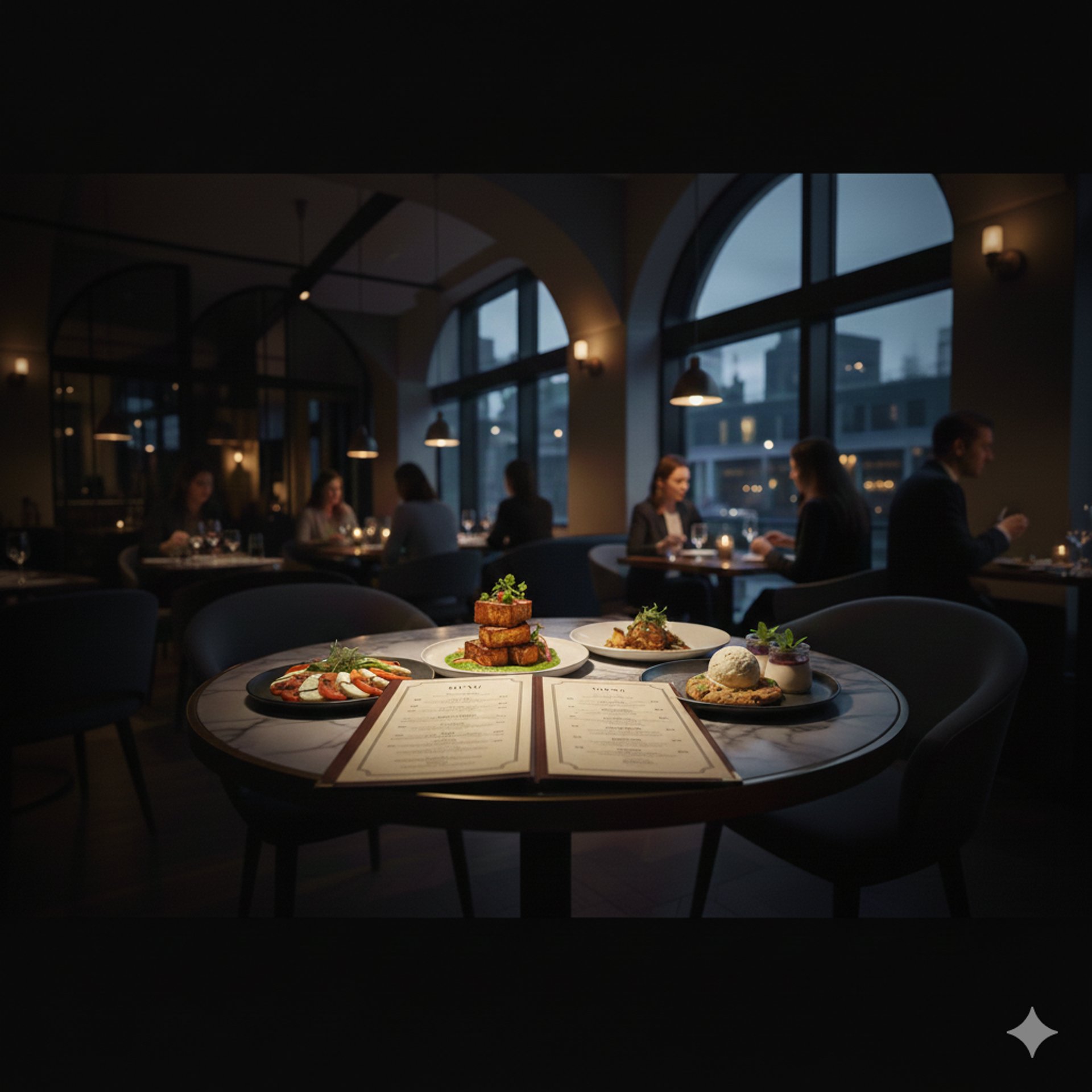 A menu board with asian writing on it