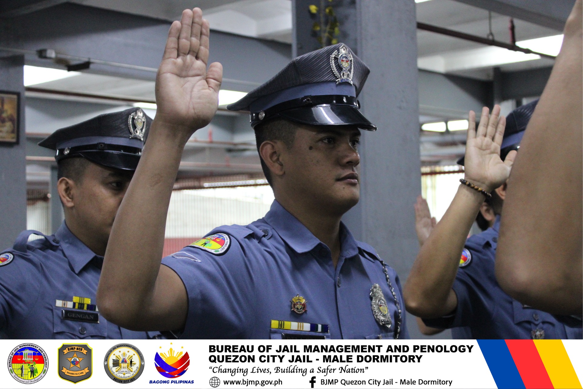 an abstract photo of a curved building with a blue sky in the background