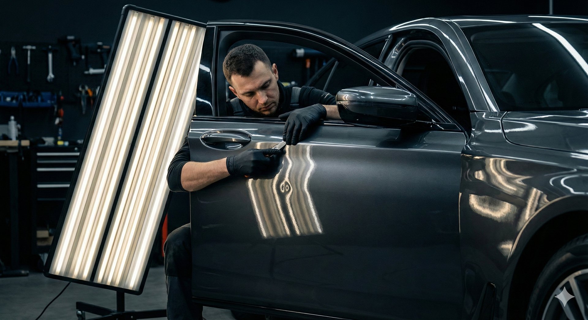 Detallado automotriz profesional de auto deportivo con recubrimiento cerámico System X Max G+ en D Cars PRO Detailing Guadala