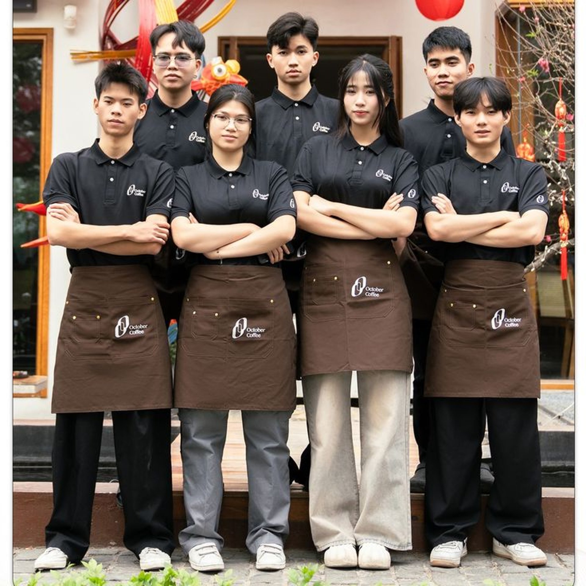 woman holding dried flower