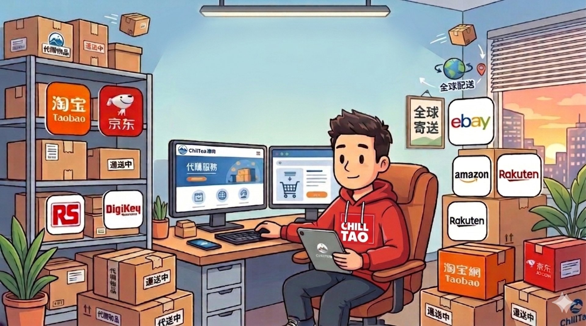 black and brown leather padded tub sofa