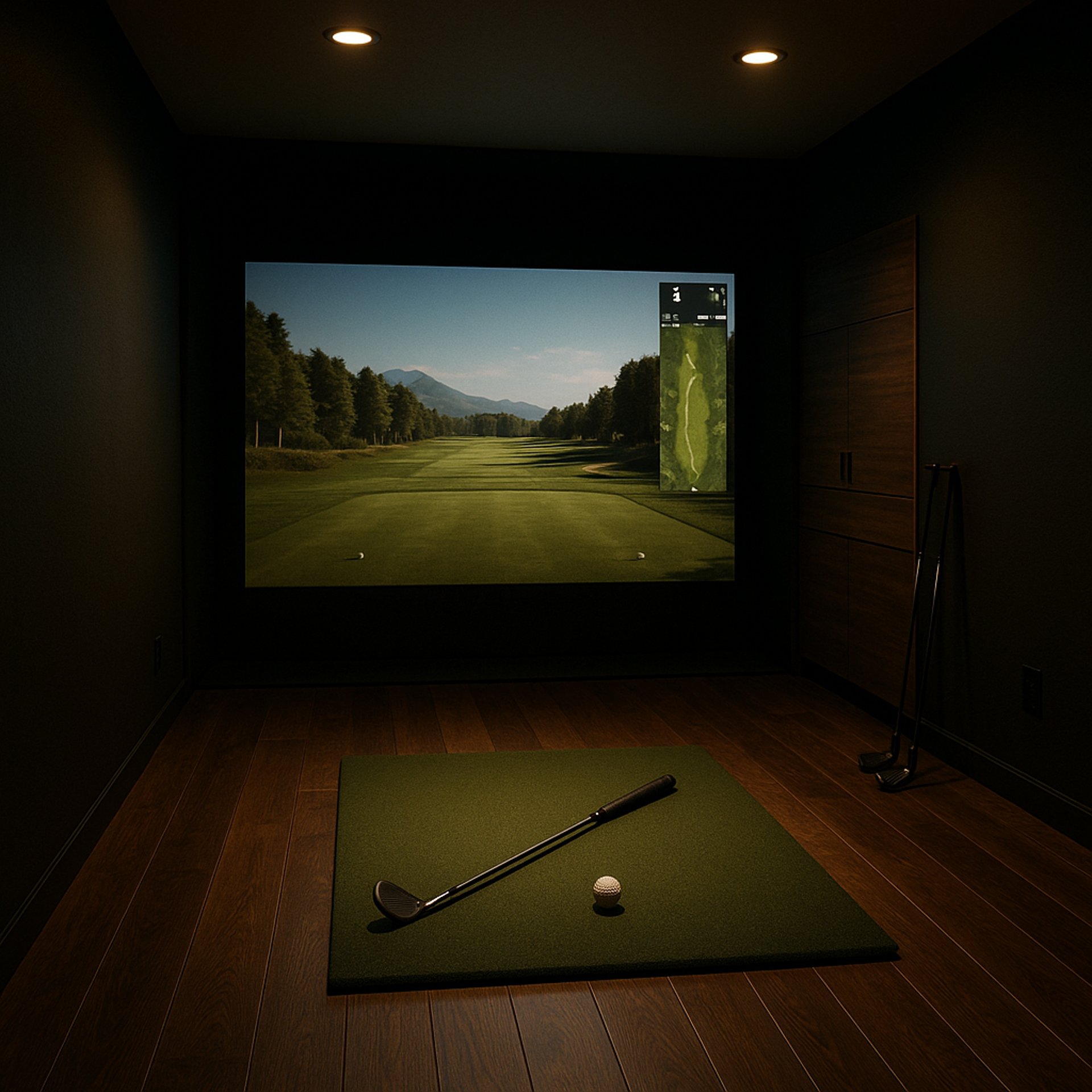 an abstract photo of a curved building with a blue sky in the background
