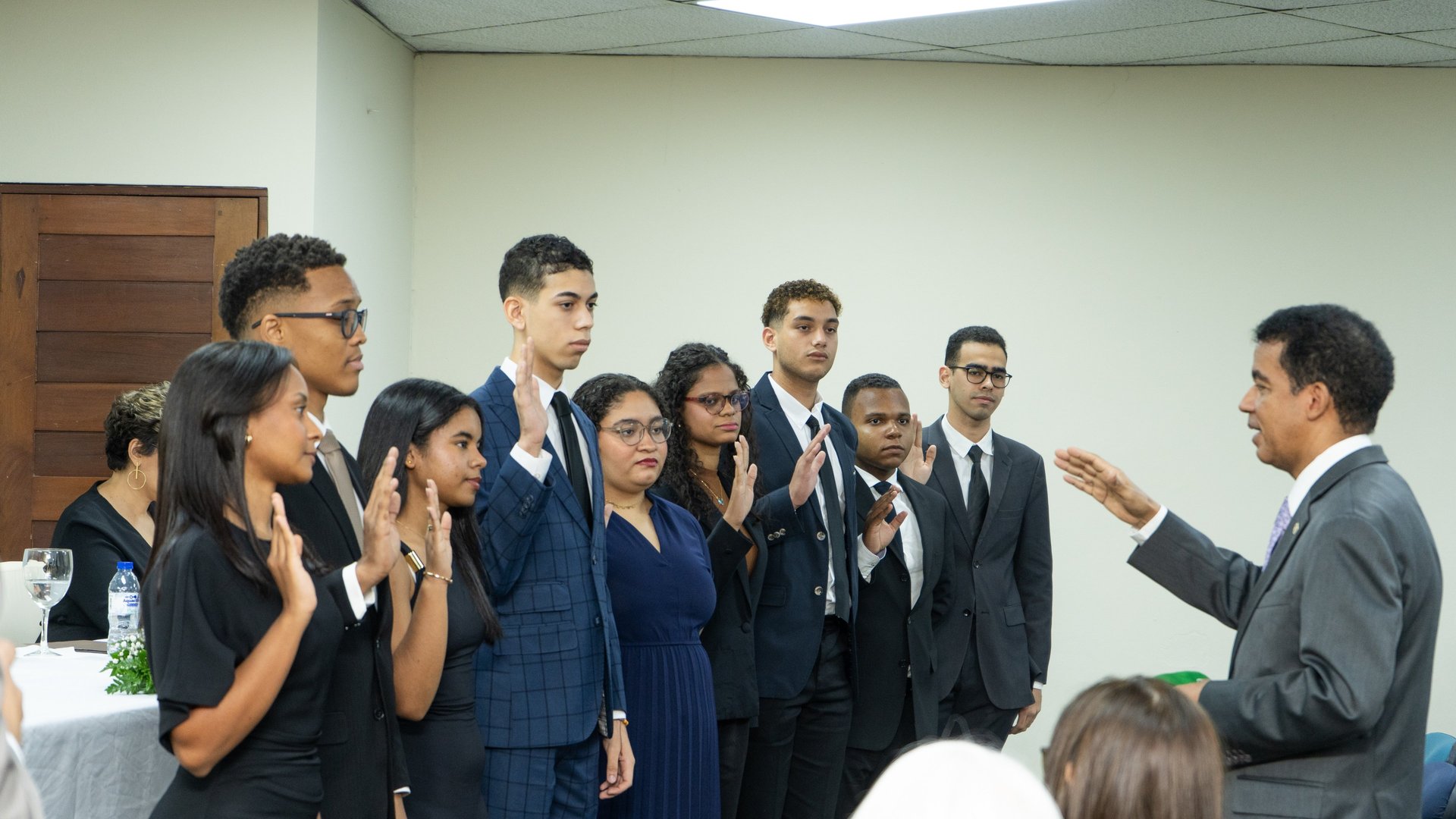woman wearing yellow long-sleeved dress under white clouds and blue sky during daytime