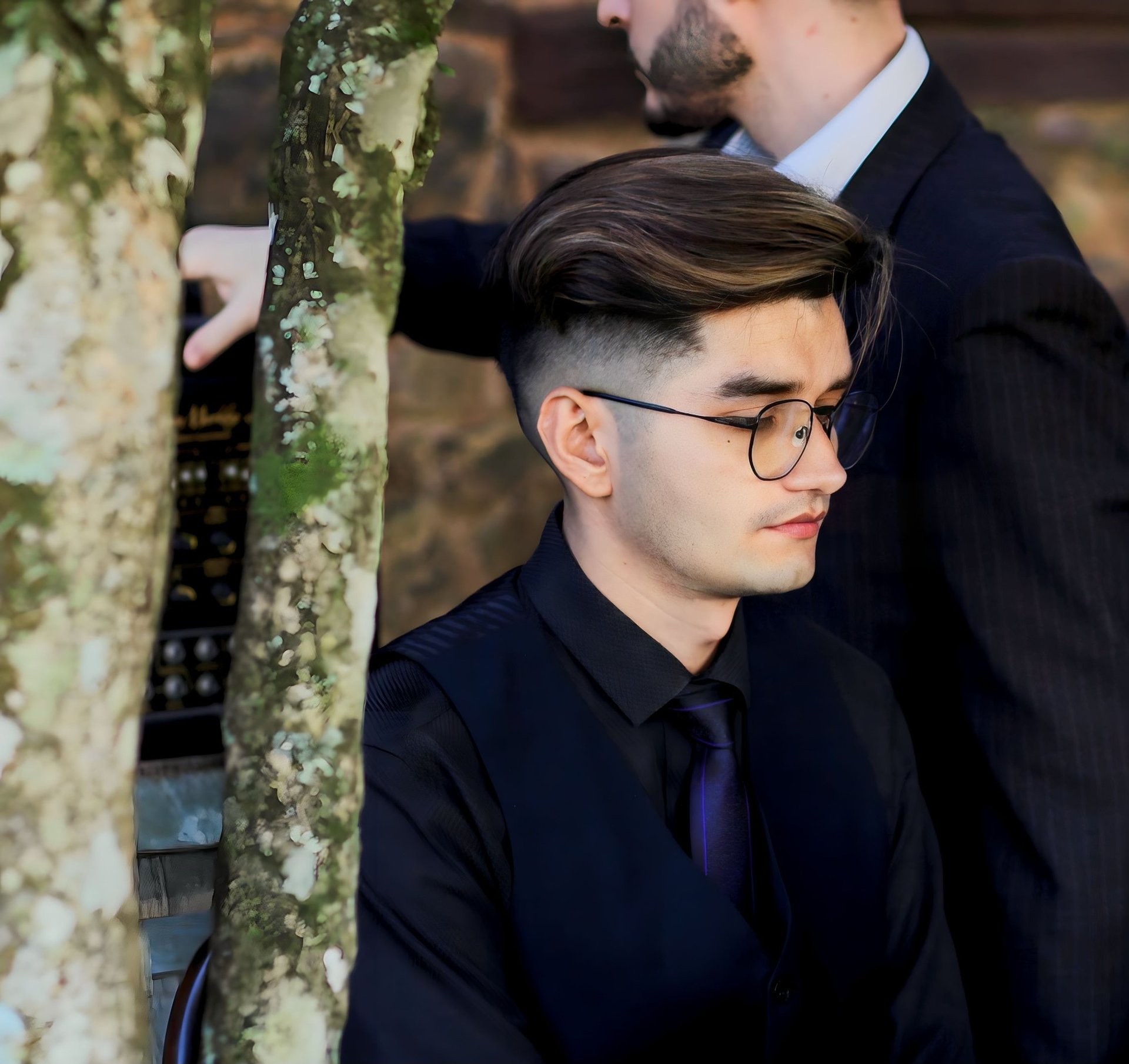 black and white bed linen