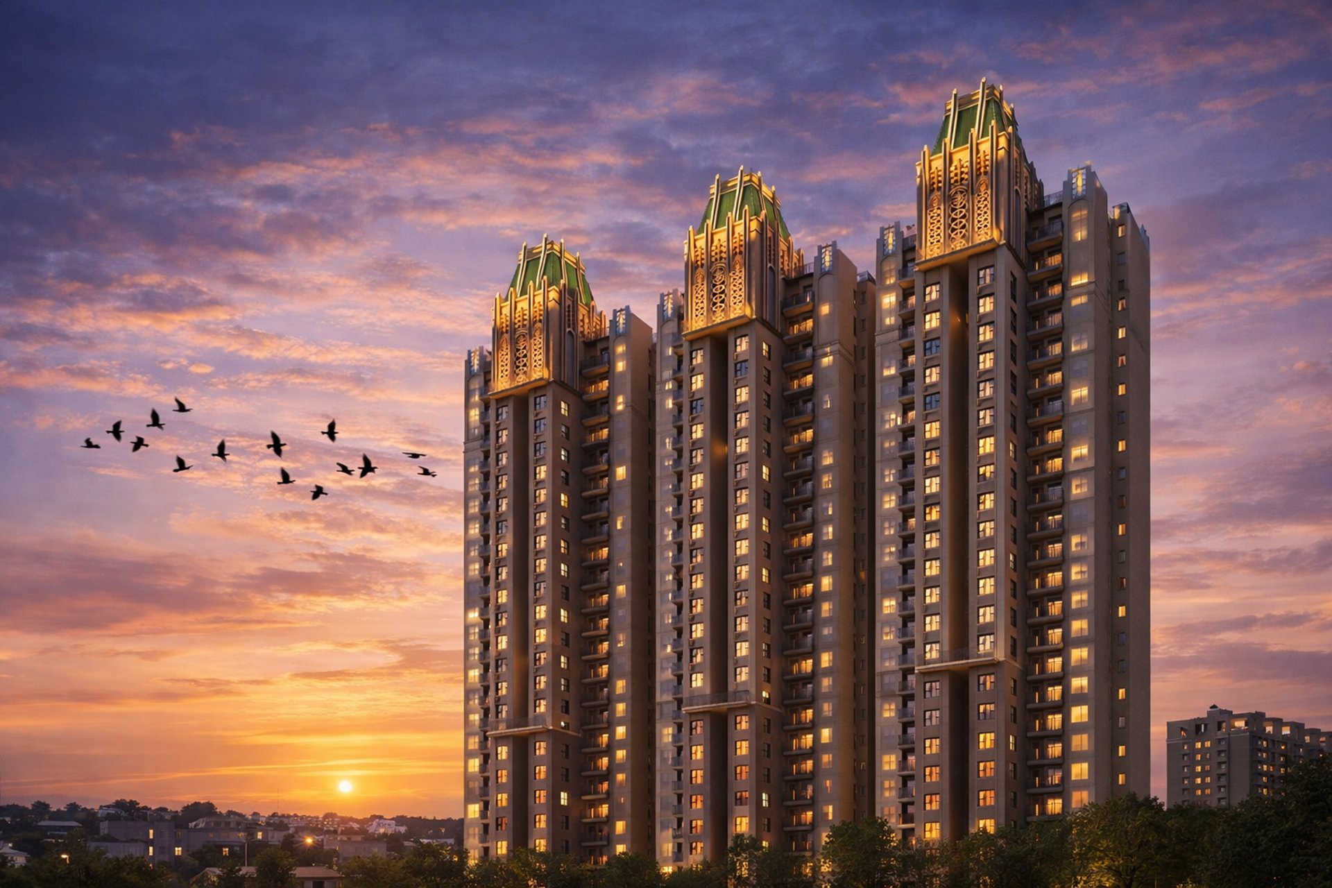 high rise buildings during daytime