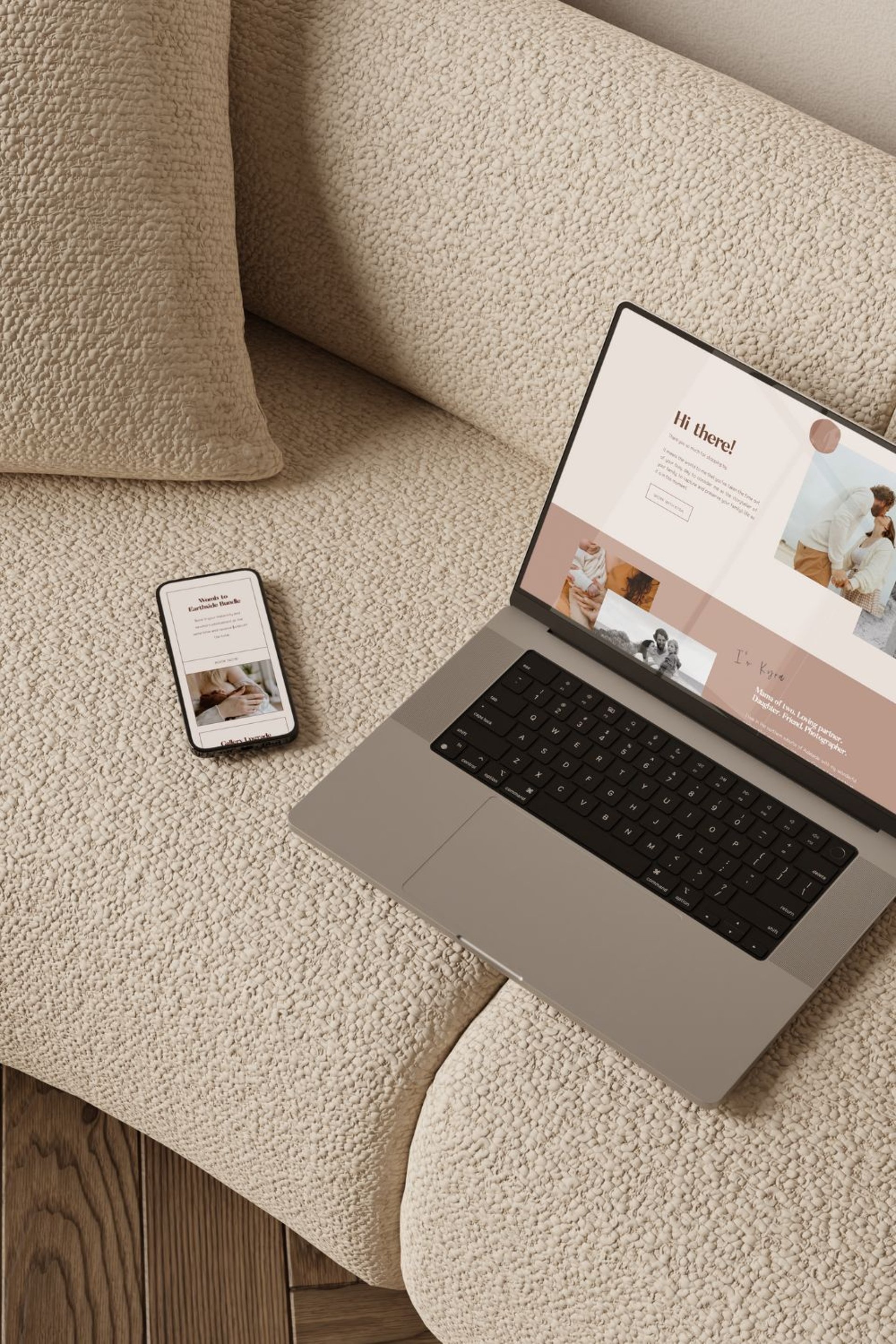 an abstract photo of a curved building with a blue sky in the background