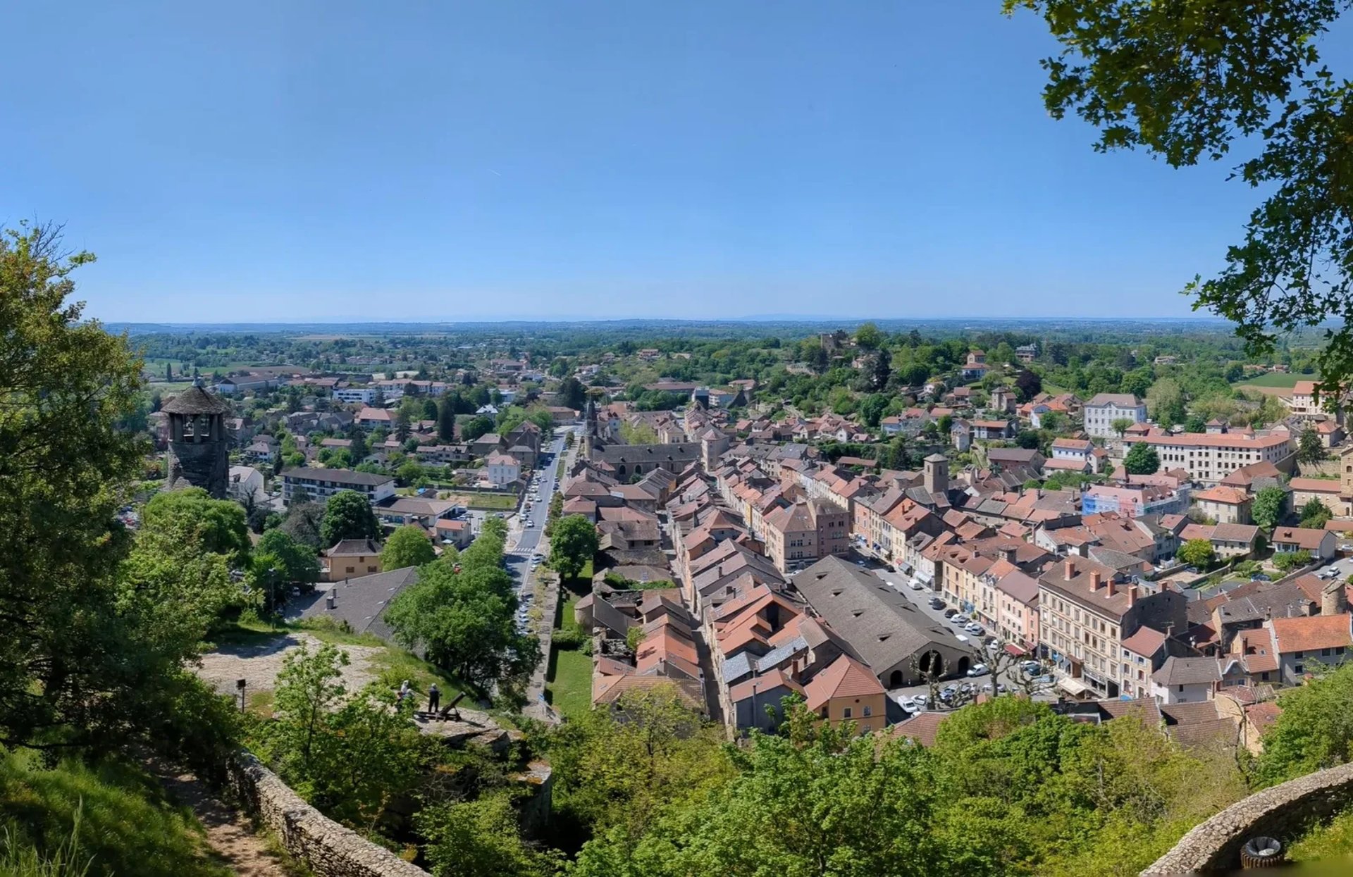black and brown leather padded tub sofa