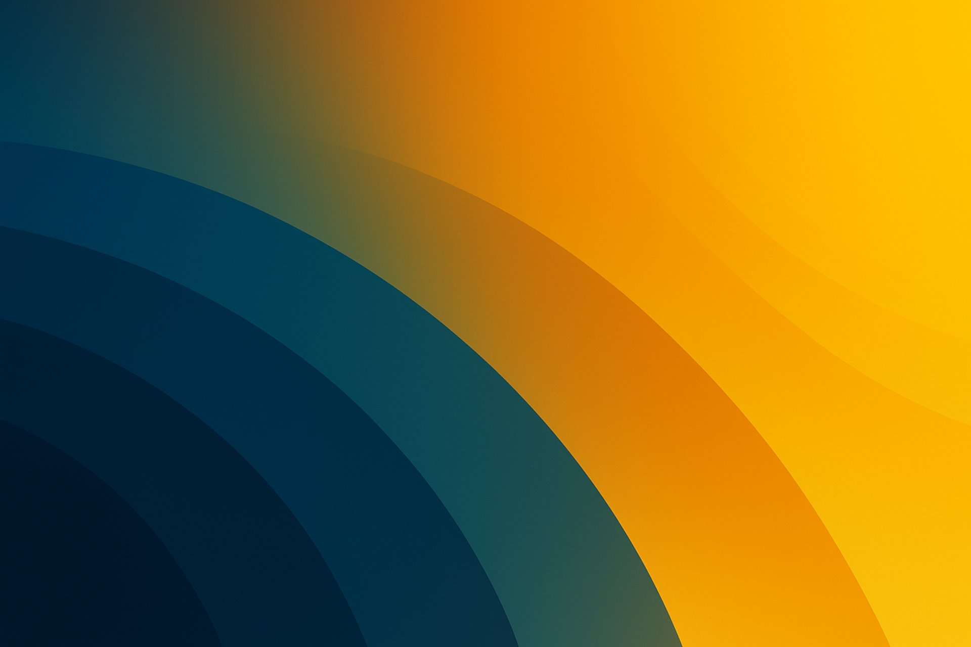 an abstract photo of a curved building with a blue sky in the background