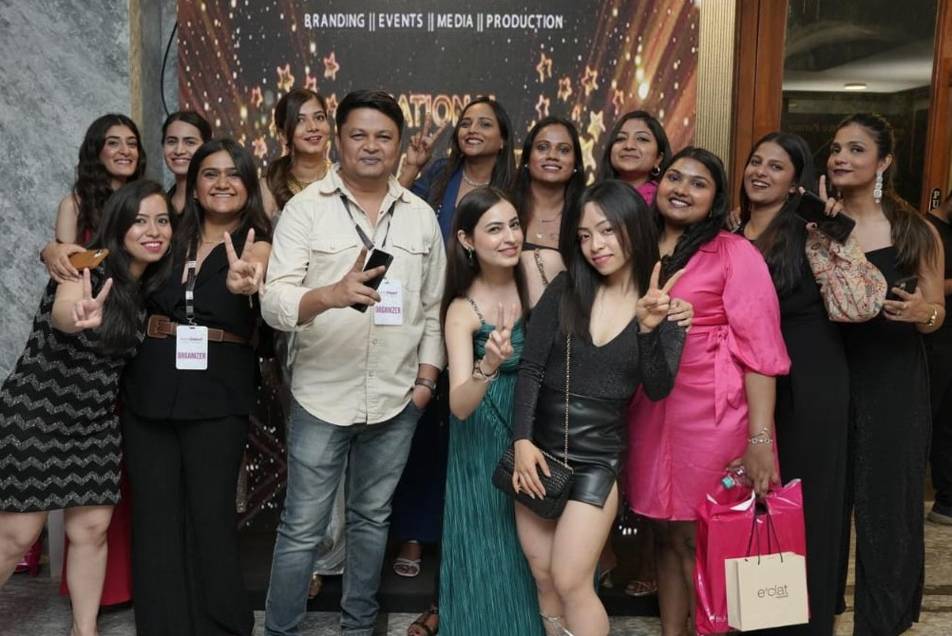 woman wearing yellow long-sleeved dress under white clouds and blue sky during daytime
