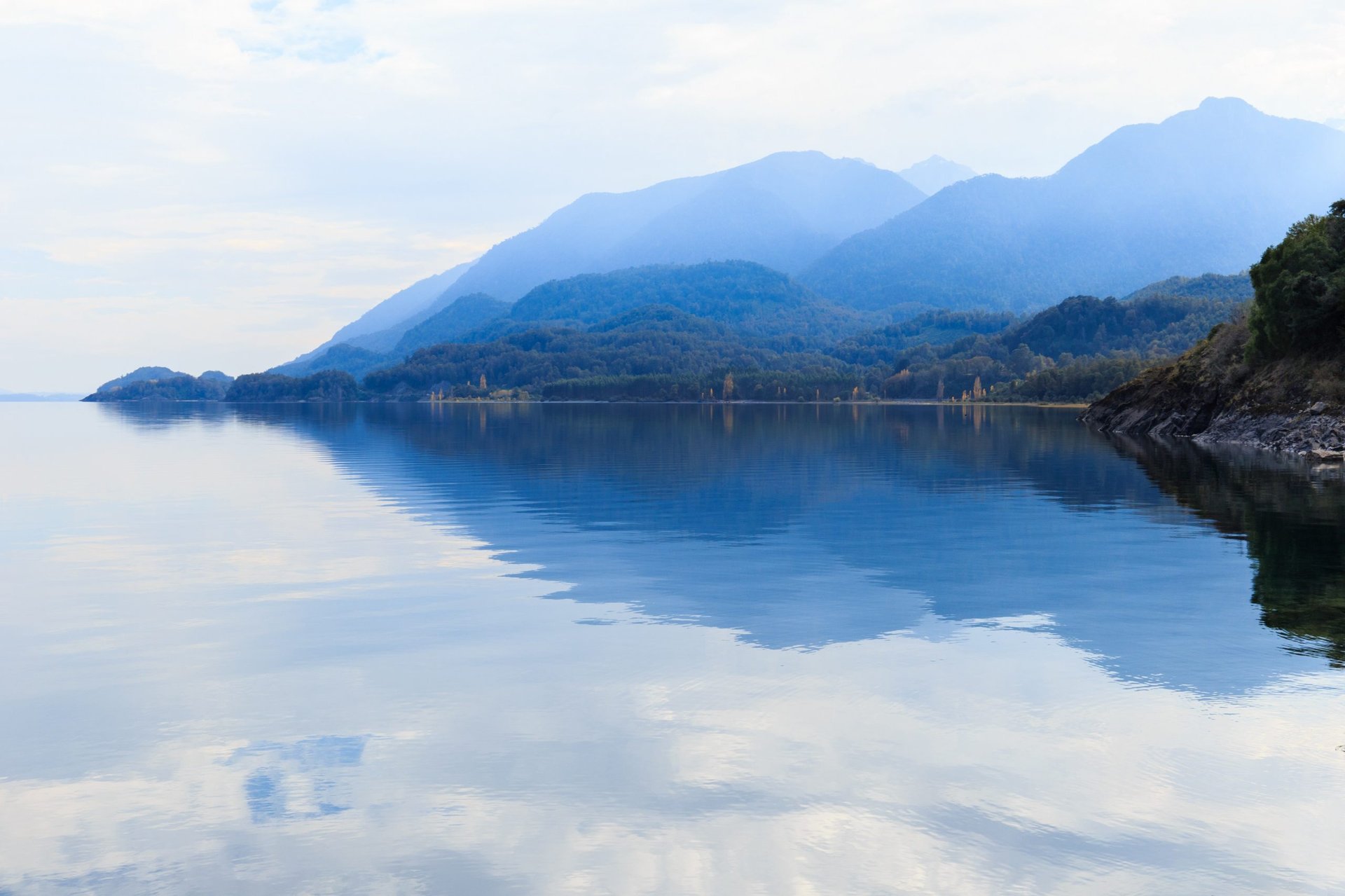 mountain range under blue sky