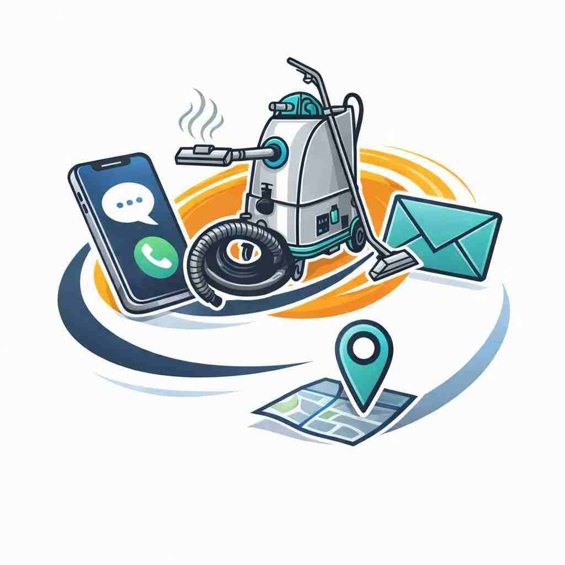 an abstract photo of a curved building with a blue sky in the background