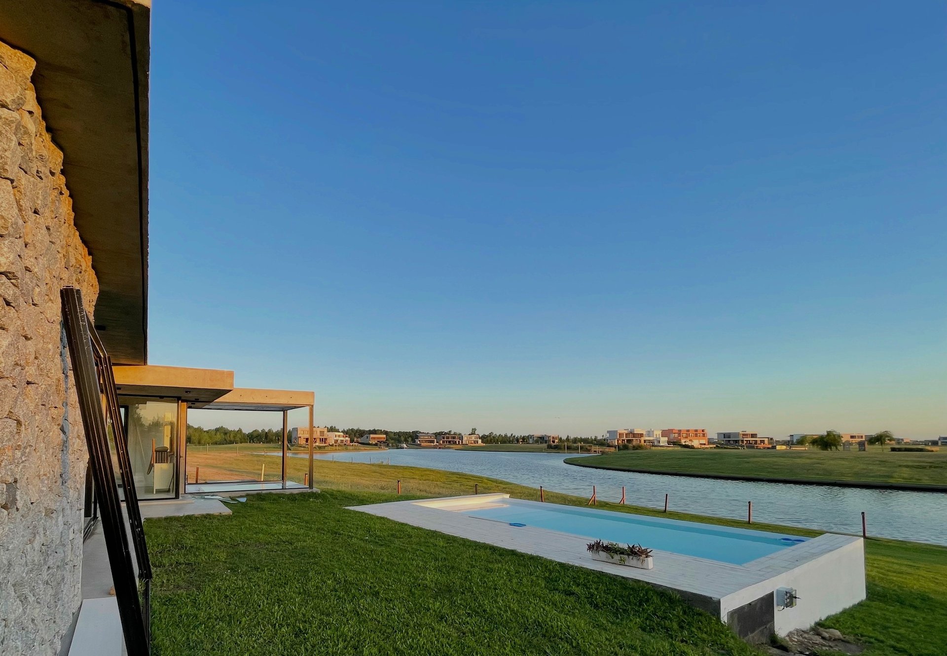 a crane next to a building