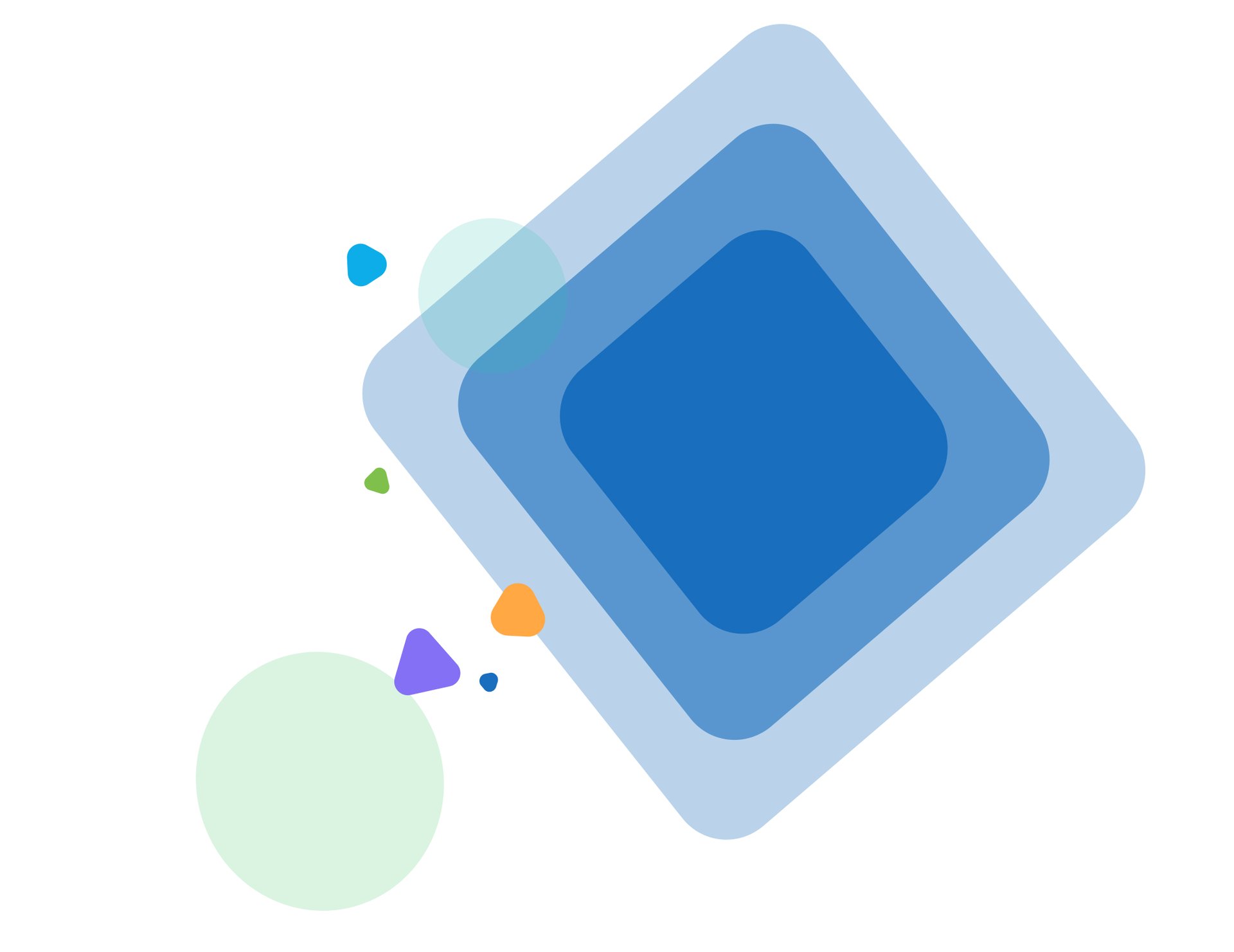 an abstract photo of a curved building with a blue sky in the background