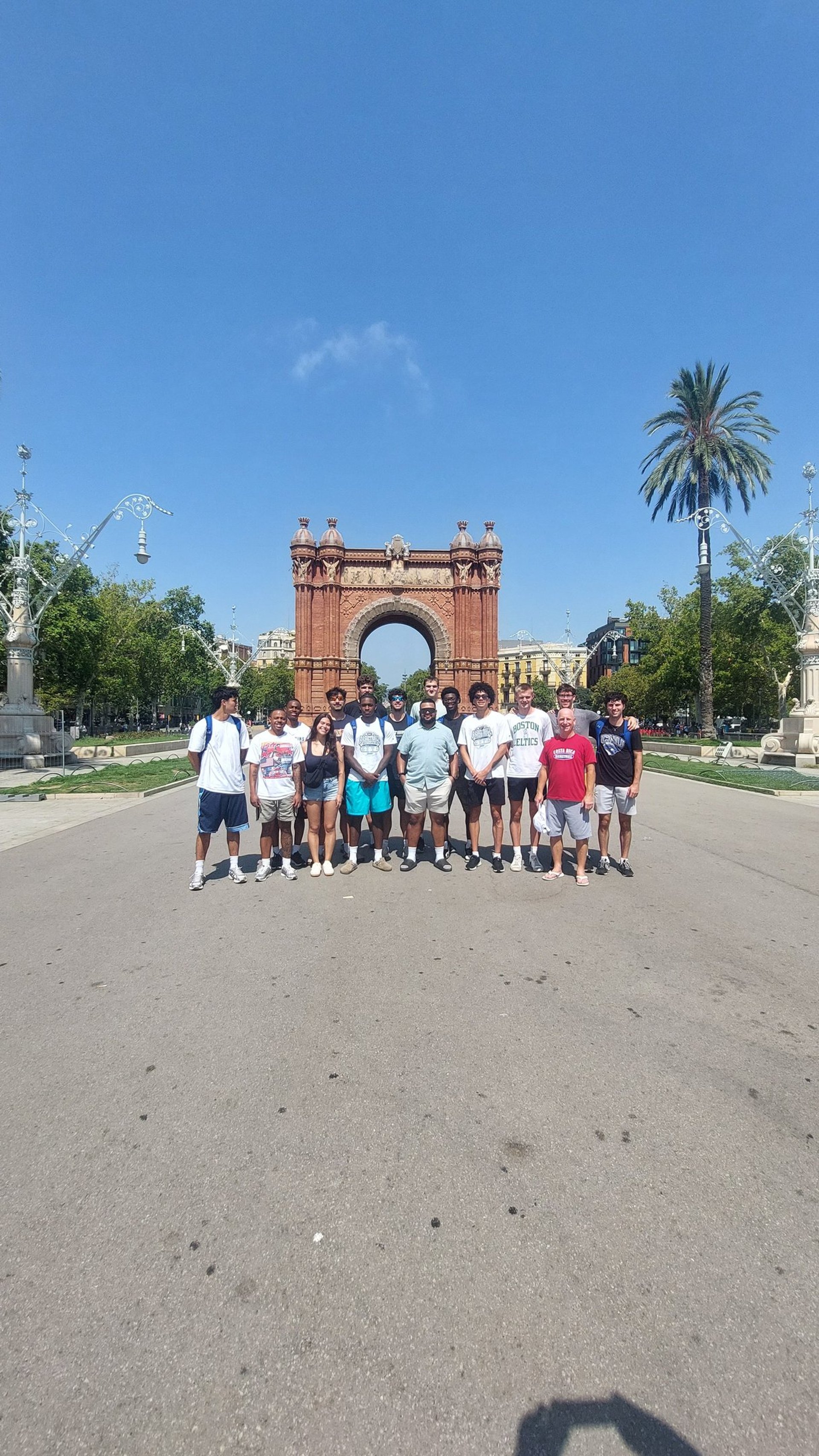 a large body of water with a city in the background