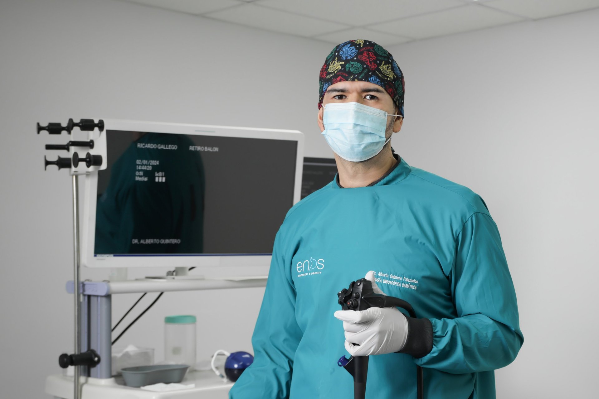 an abstract photo of a curved building with a blue sky in the background