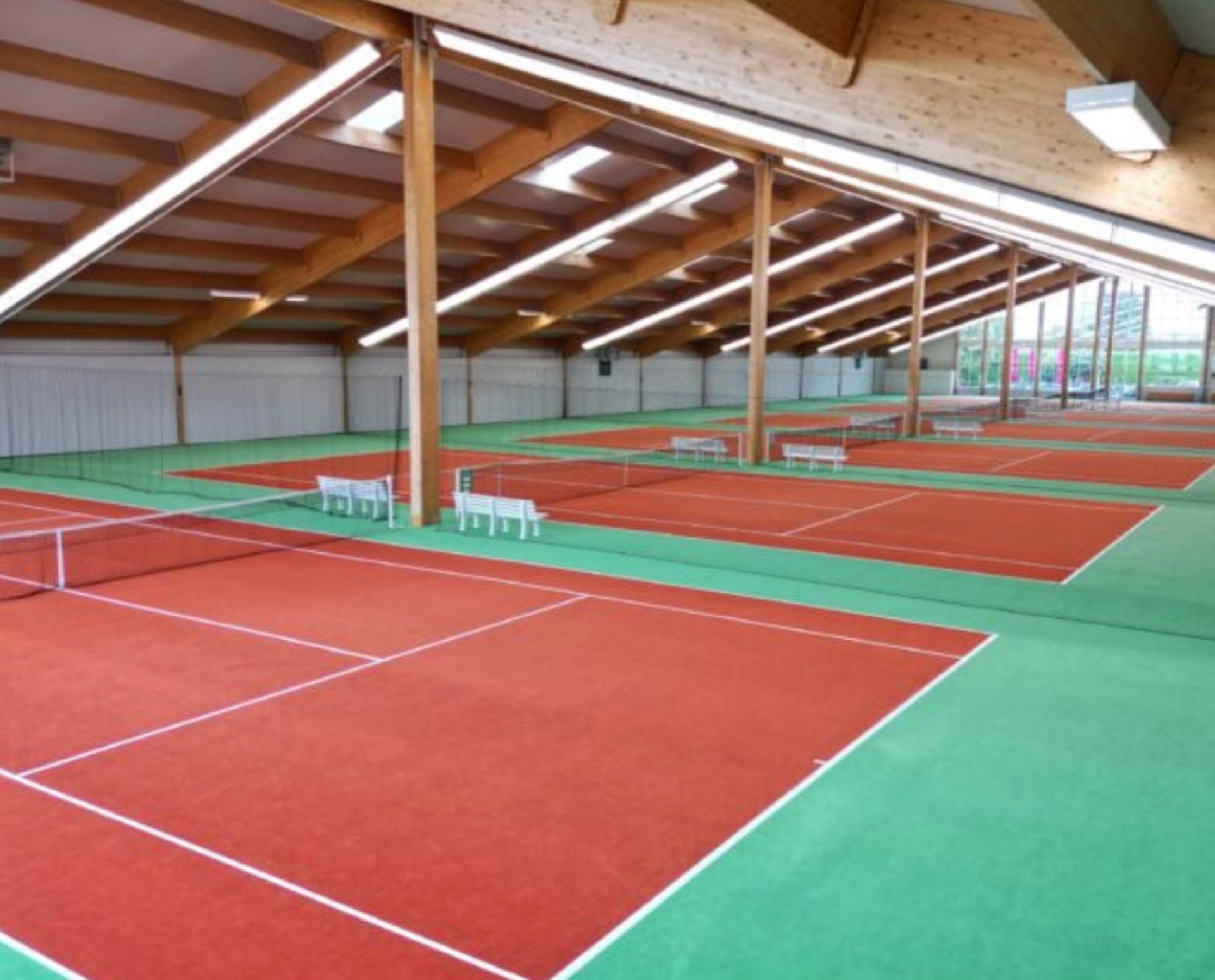 green and brown sports field illustration