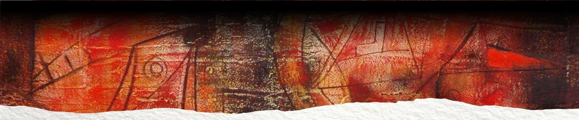 an abstract photo of a curved building with a blue sky in the background