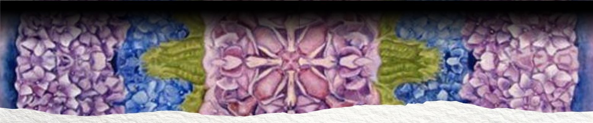 an abstract photo of a curved building with a blue sky in the background