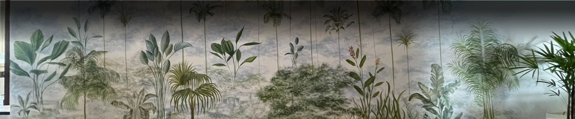 an abstract photo of a curved building with a blue sky in the background