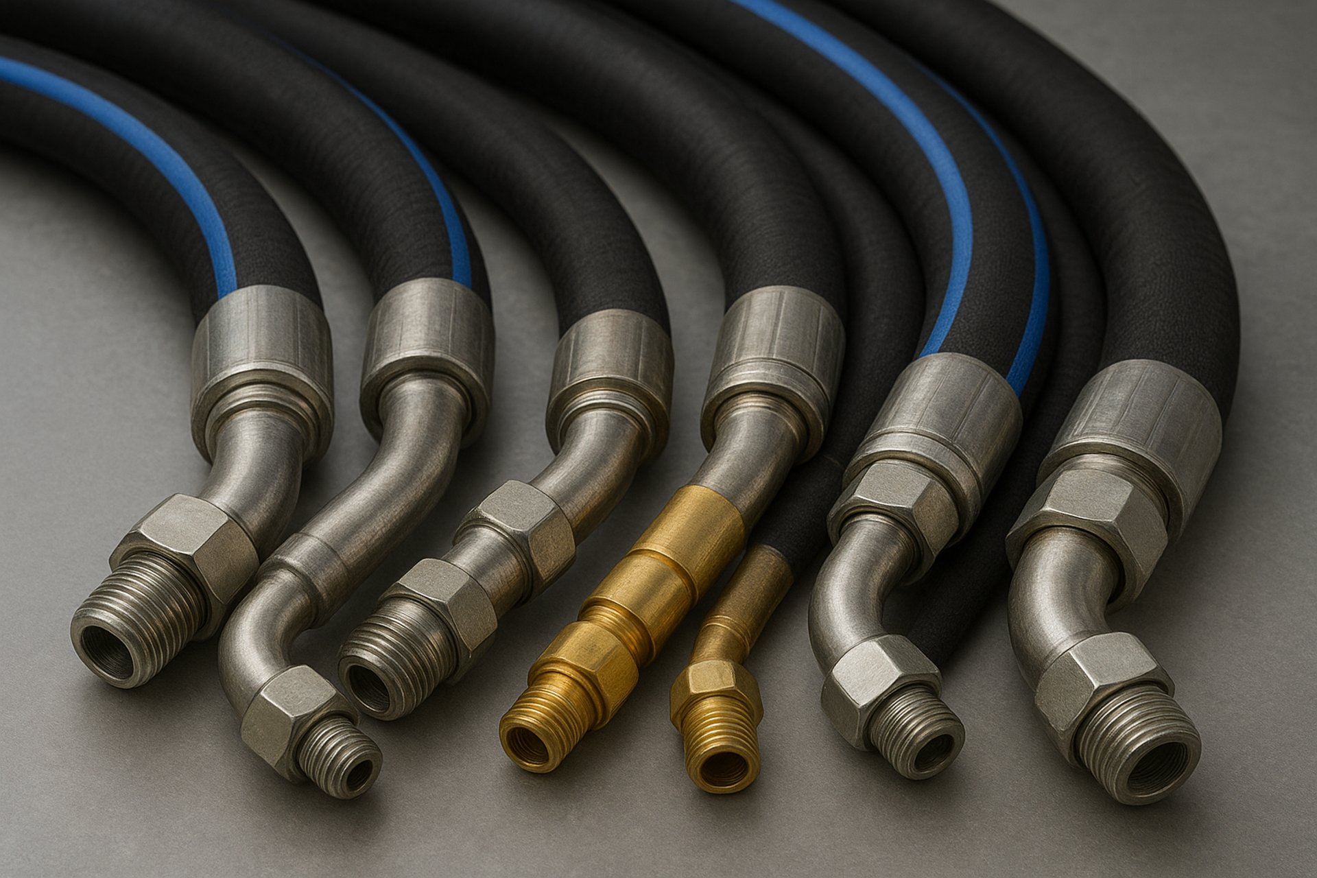 an abstract photo of a curved building with a blue sky in the background