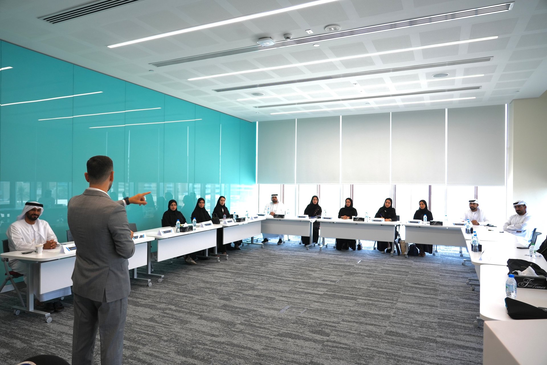 black and brown leather padded tub sofa