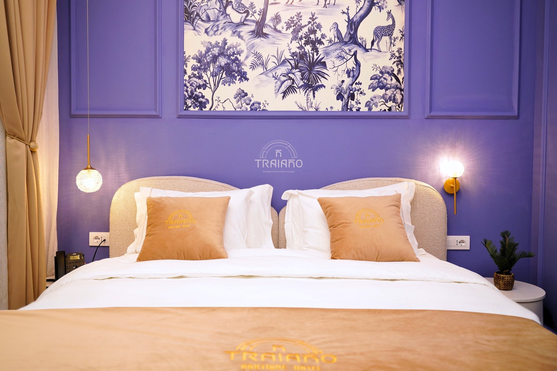 an abstract photo of a curved building with a blue sky in the background