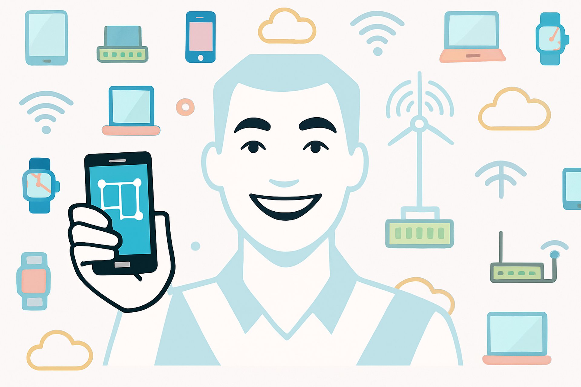 an abstract photo of a curved building with a blue sky in the background