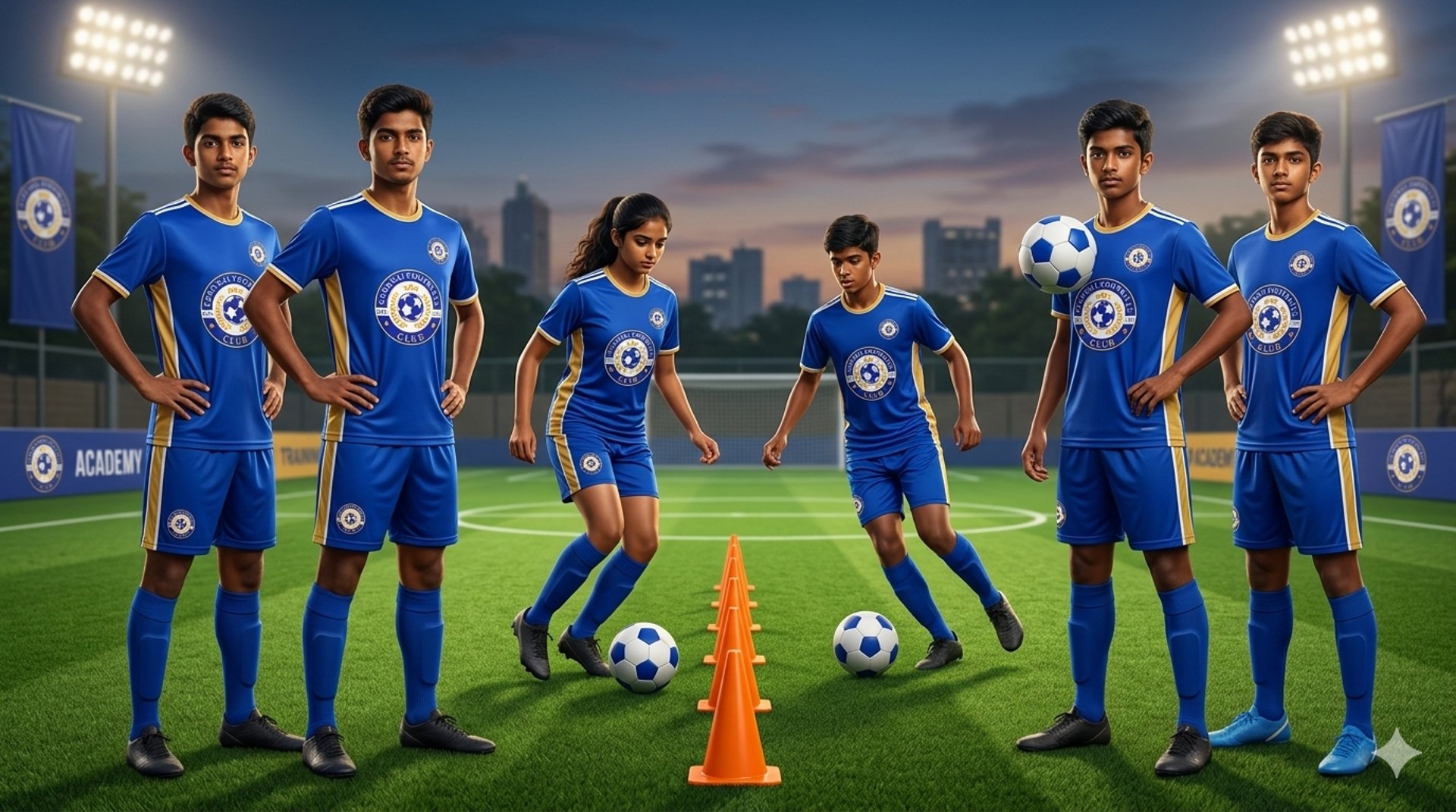 an abstract photo of a curved building with a blue sky in the background