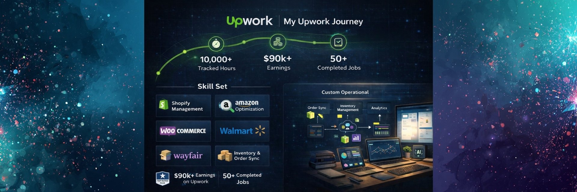 black blue and yellow textile