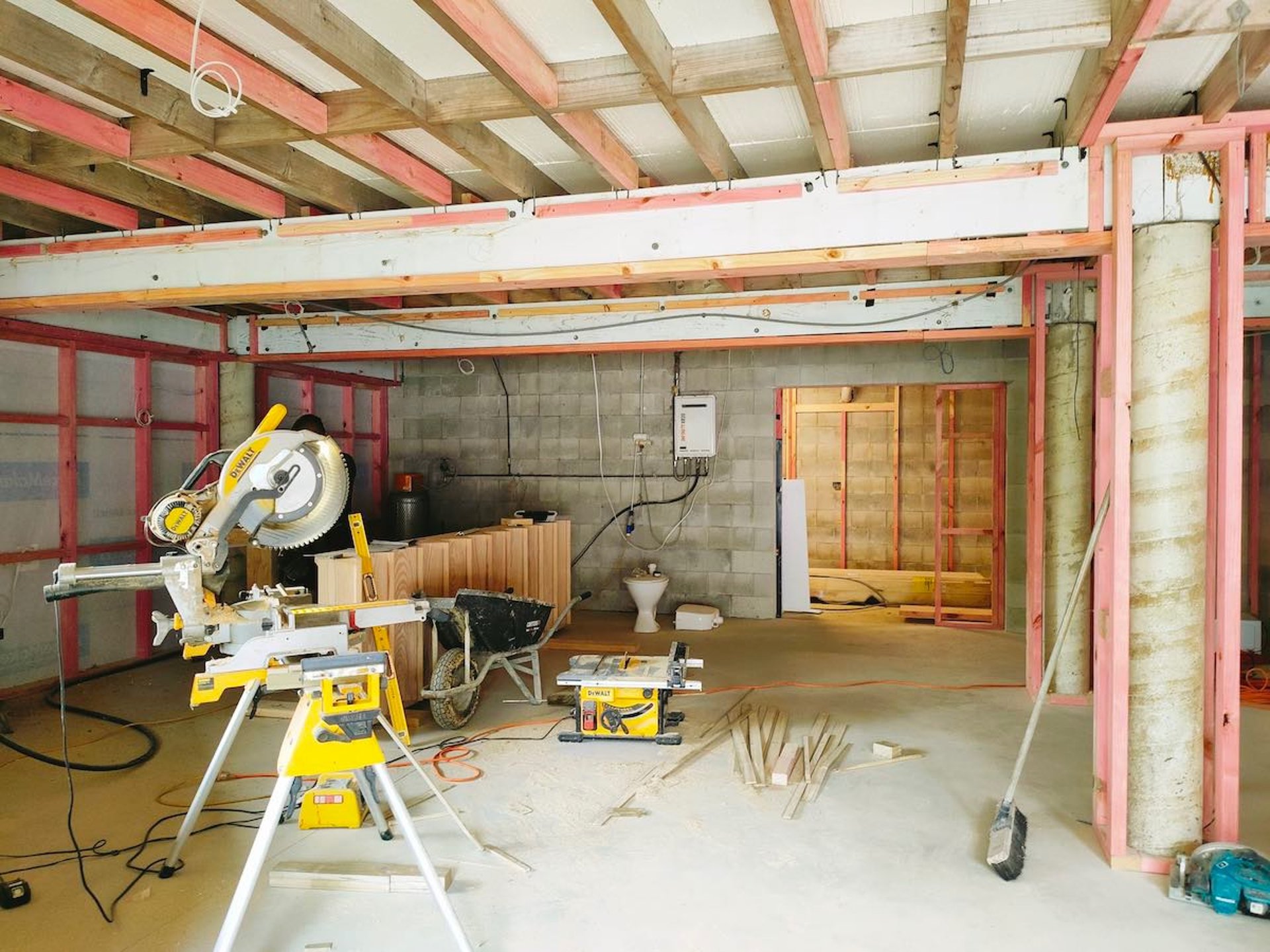 Matakana basement extension CHR builders extra lounge