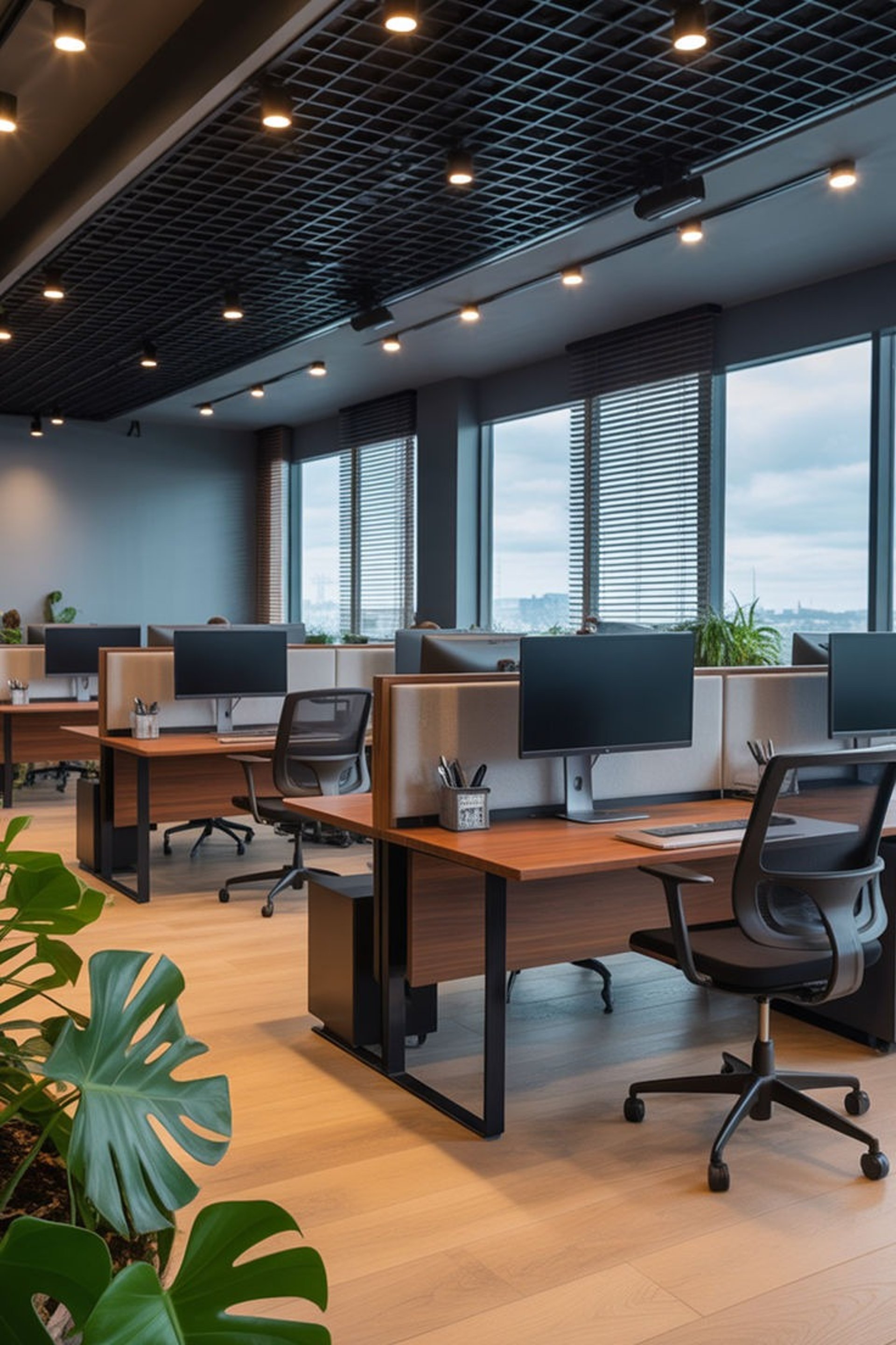 gray computer monitor