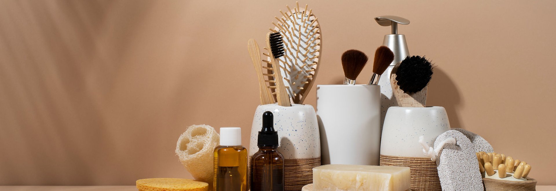 an abstract photo of a curved building with a blue sky in the background