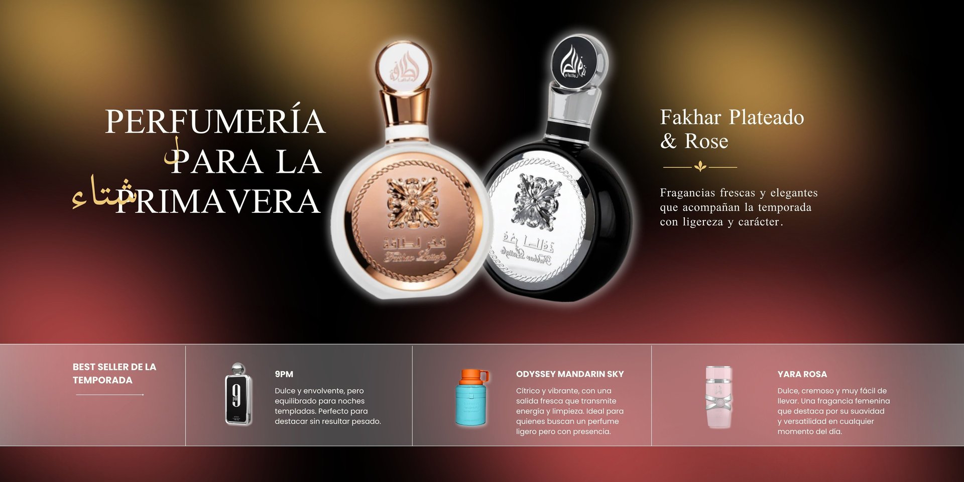 Perfumes árabes ideales para este invierno
