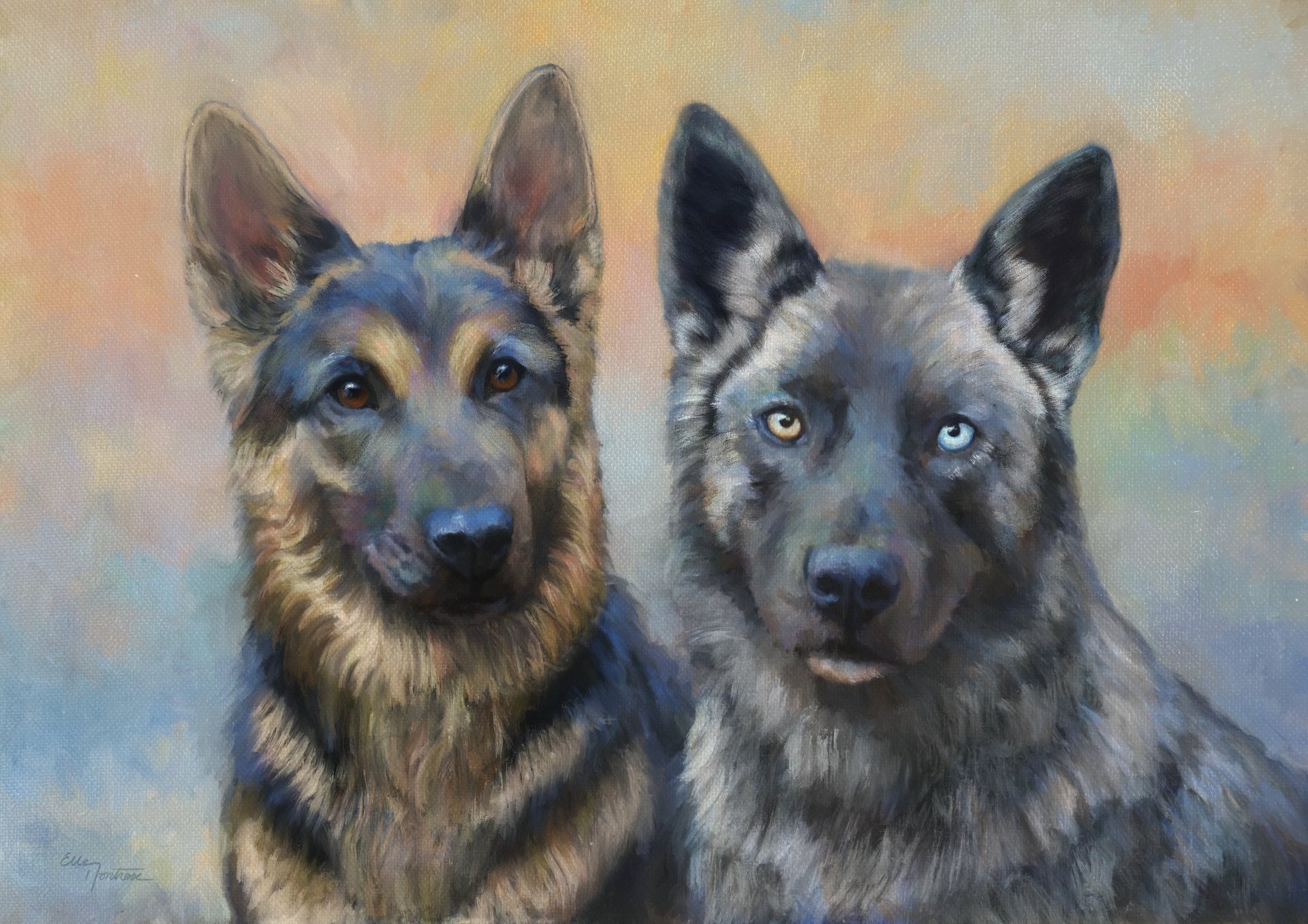 mountain range under blue sky