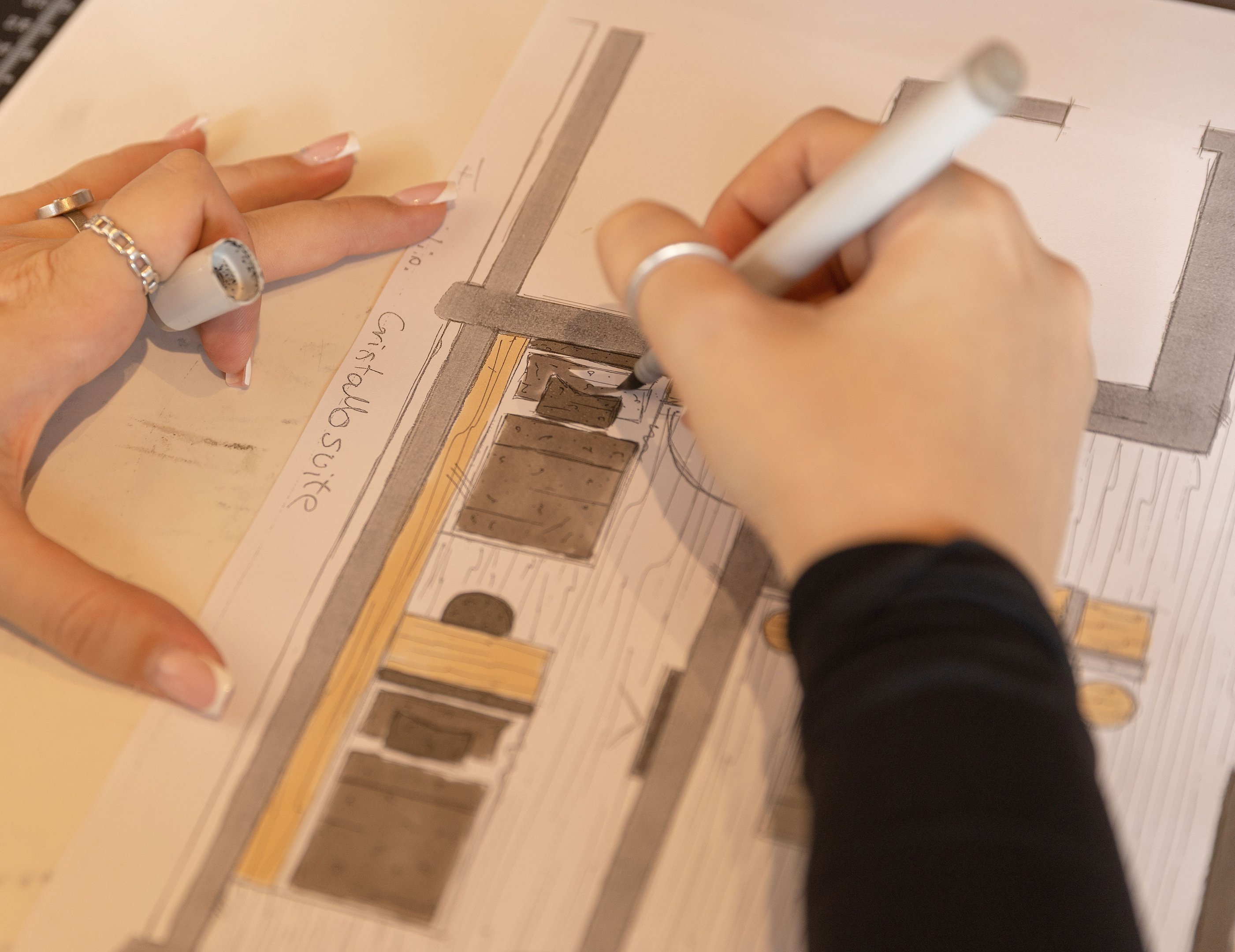 black and white bed linen