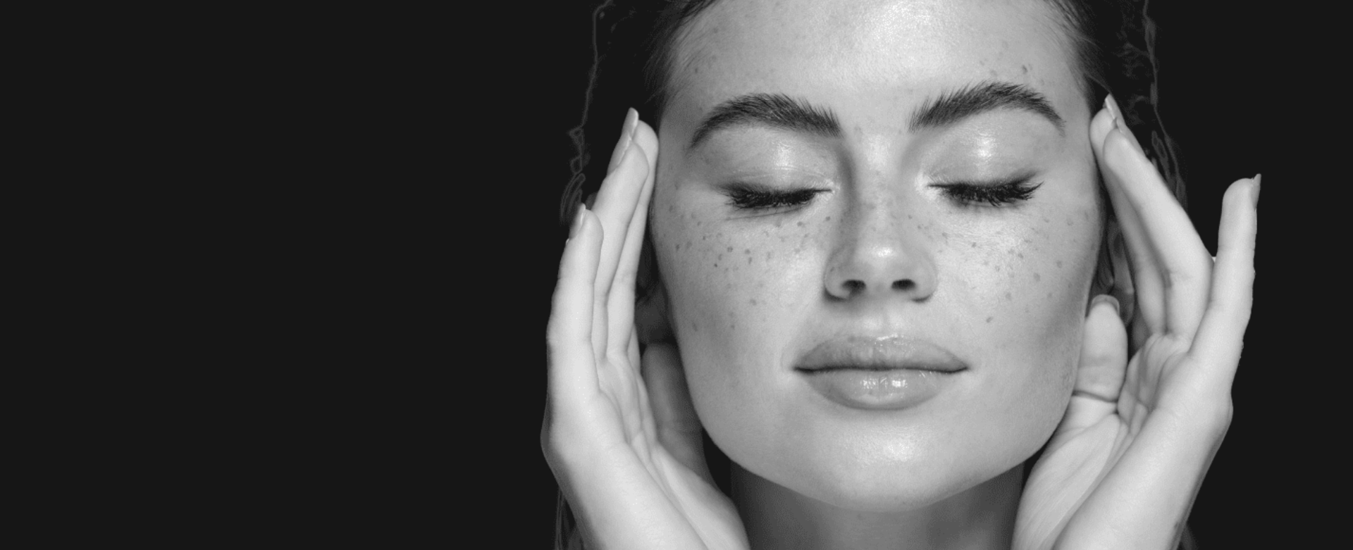 an abstract photo of a curved building with a blue sky in the background
