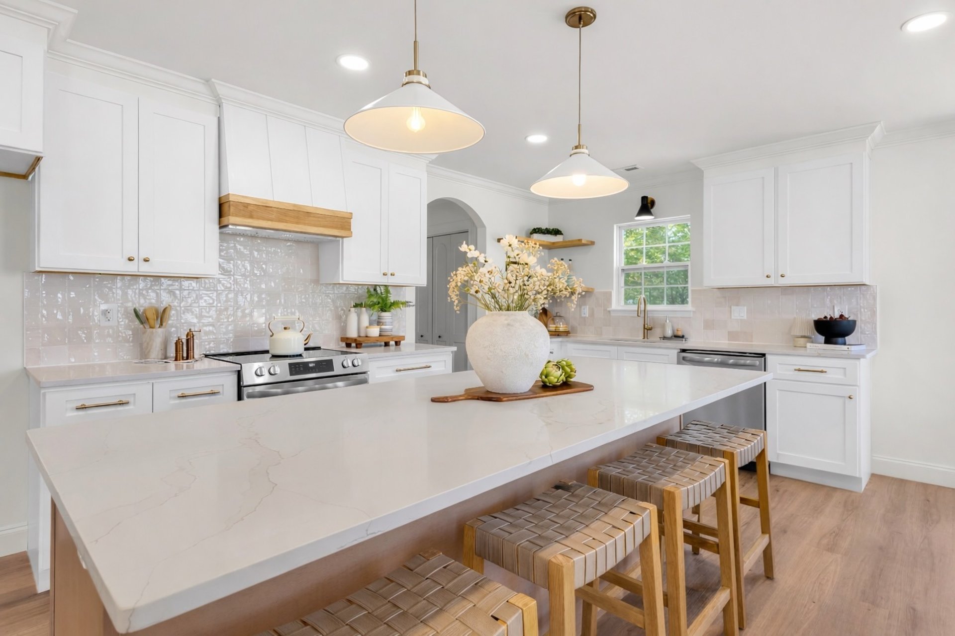 Staging for large kitchen island staging house sc