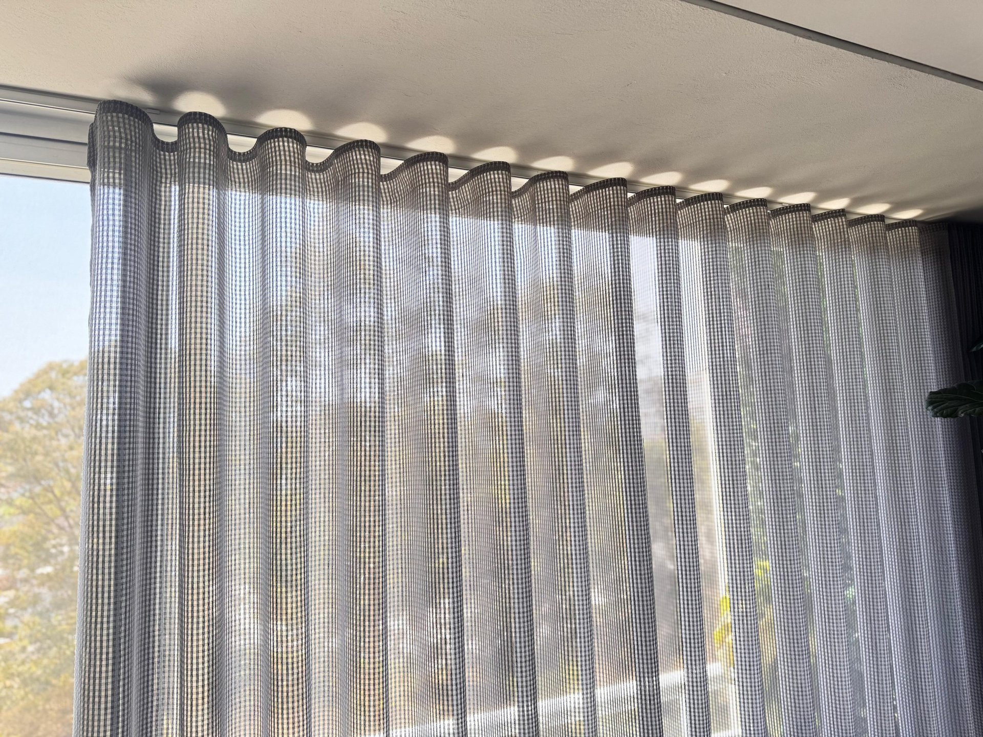 black and brown leather padded tub sofa