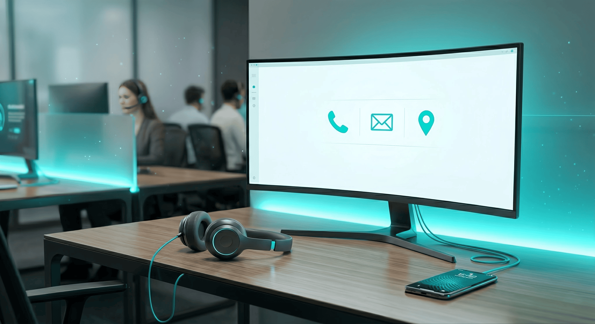 gray computer monitor